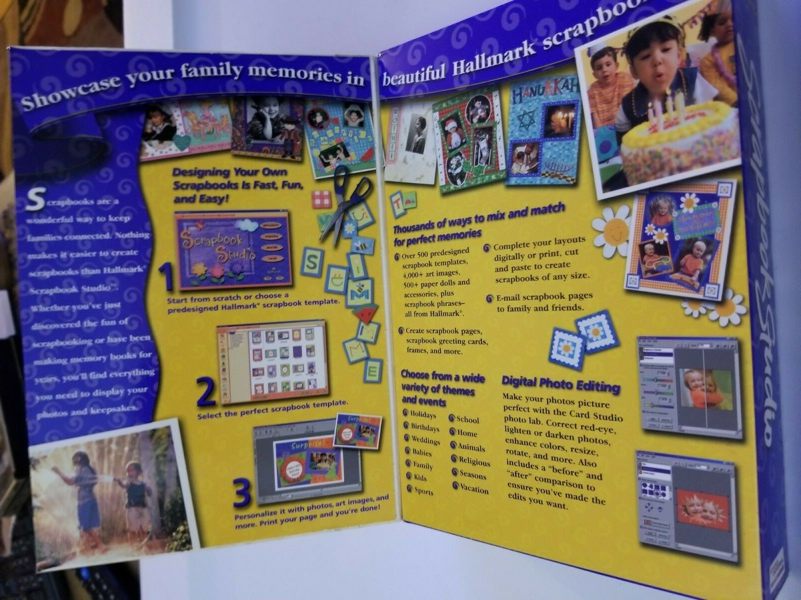 Hallmark Scrapbook Studio CD. Design, Create and personalize memories.
