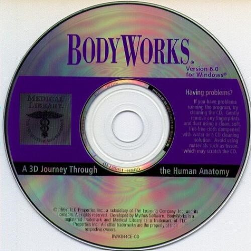BodyWorks 6.0 CD-ROM for Windows – NEW CD in SLEEVE