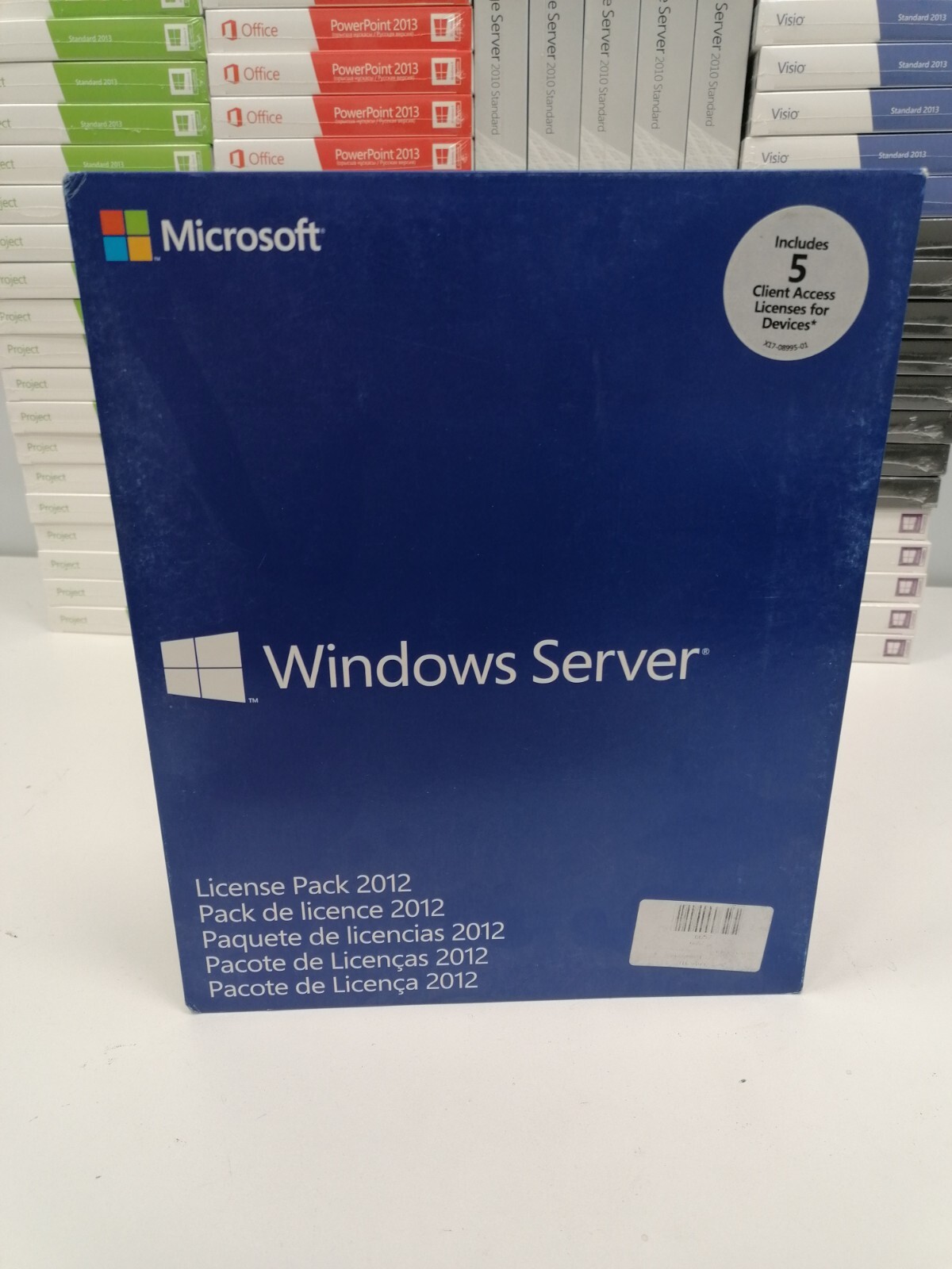 NEW Sealed Windows Server 2012 – 5 Client Access License English, Vat Invoice
