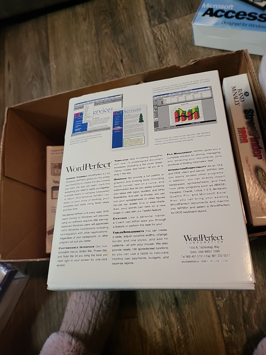Vintage 1994 WordPerfect Complete 6.0