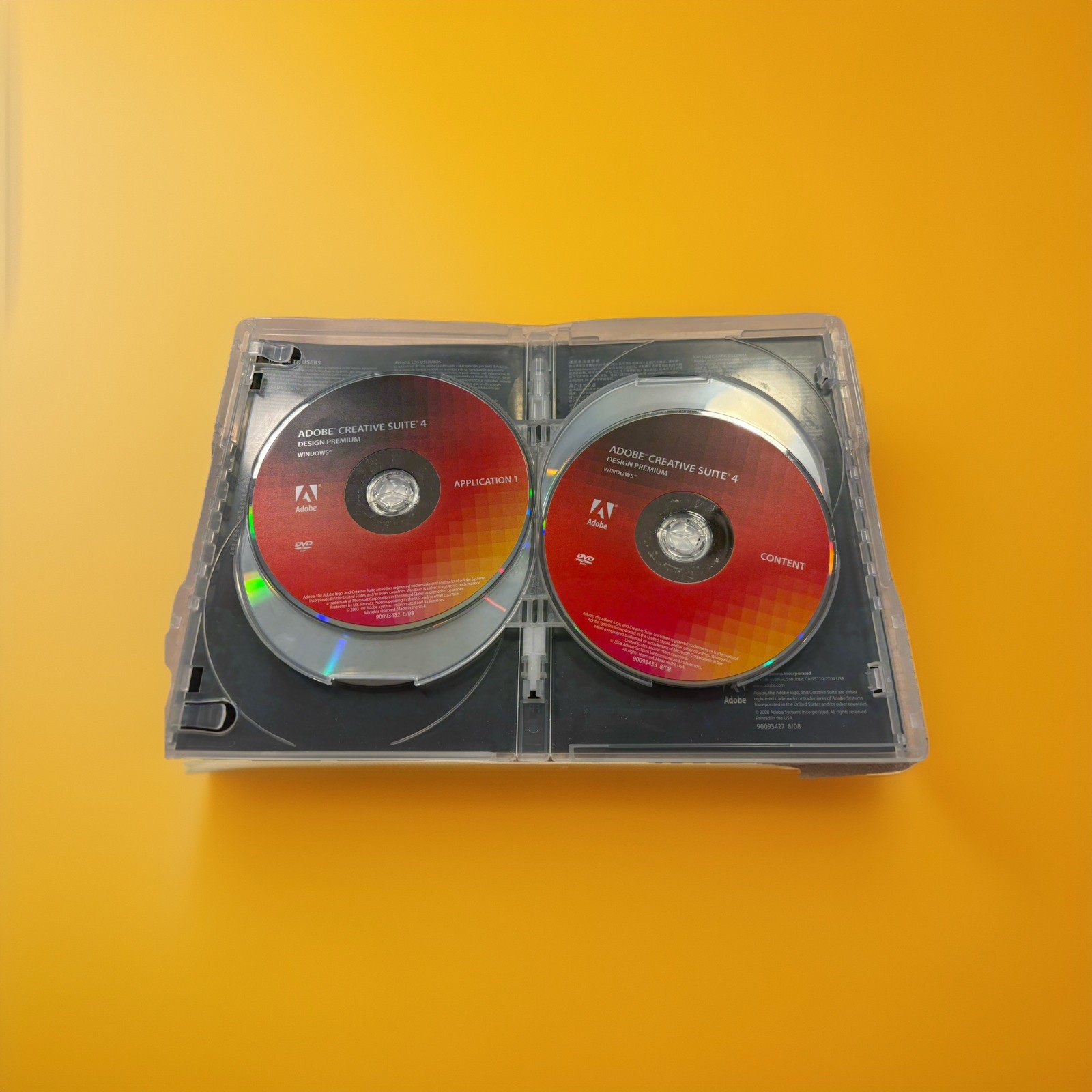 Adobe Creative Suite 4 CS4 Design Premium For Windows PC Full DVD Version