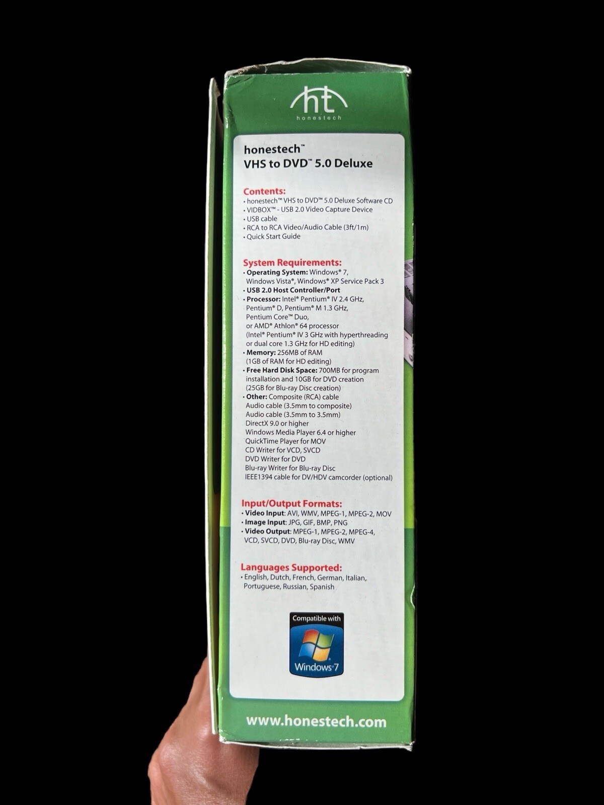 Honestech VHS to DVD 5.0 Deluxe Powerful & Effortless Video Conversion Solution
