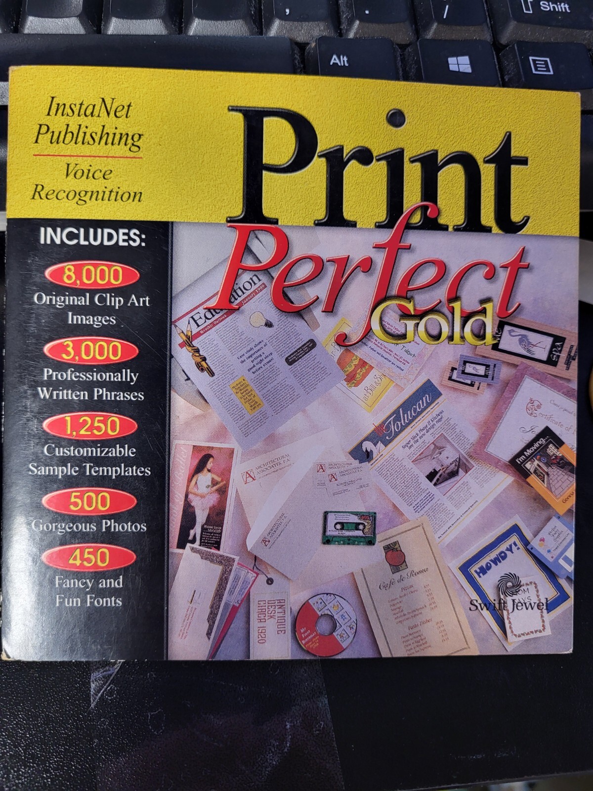Print Perfect Gold Pc/ THIN PAPER SLEEVE/ NO SCRATCHES PC WINDOWS