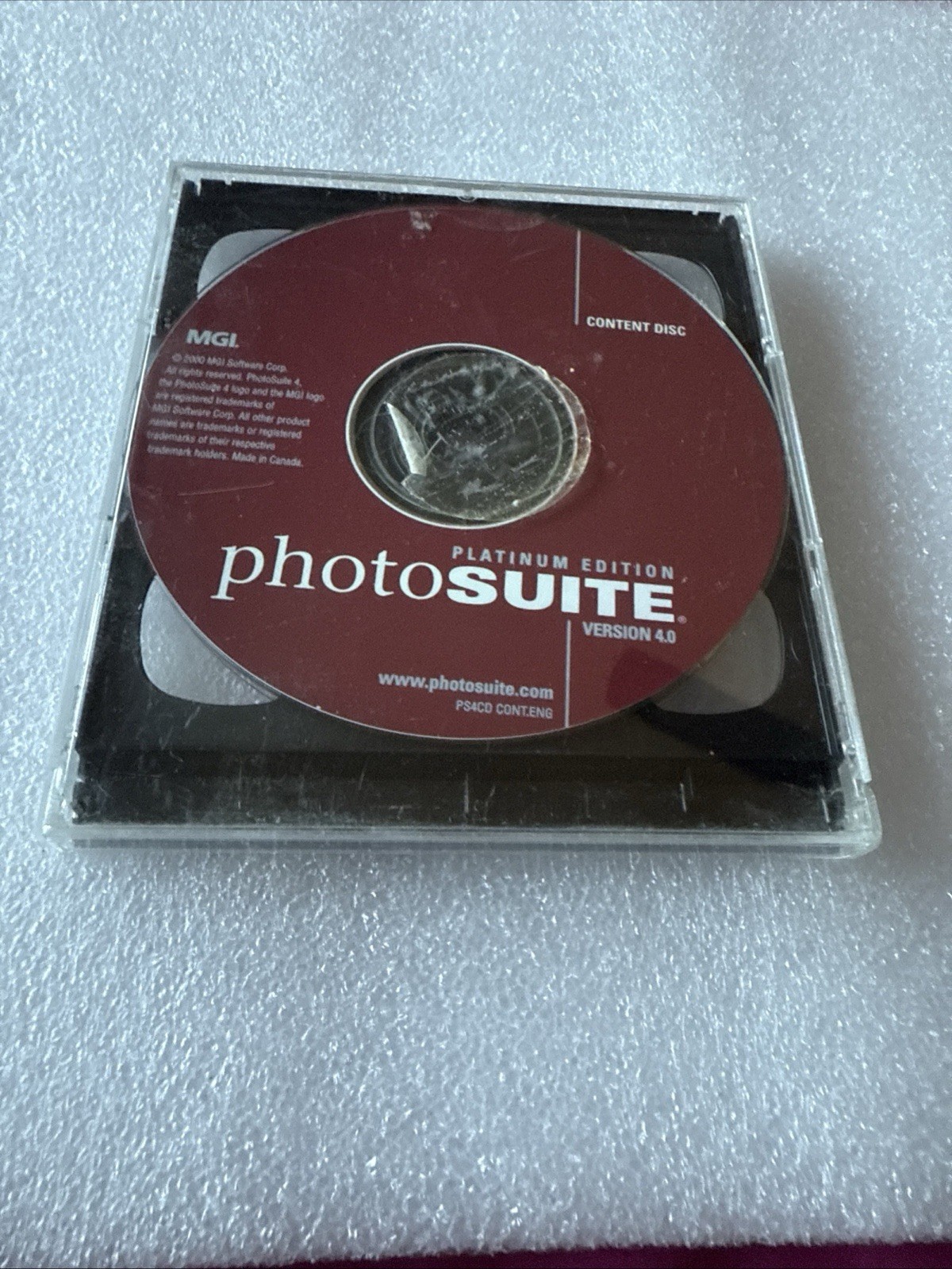 MGI PHOTOSUITE III Platinum Edition PC Windows 95/98/NT 4.0 #1 BEST SELLER Used