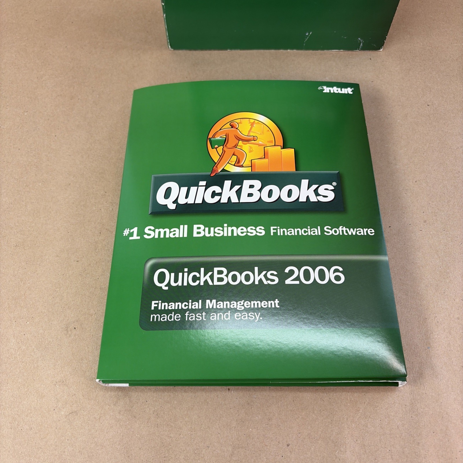 BOX and MANUALS ONLY Intuit QuickBooks Pro Edition 2006 (Windows)