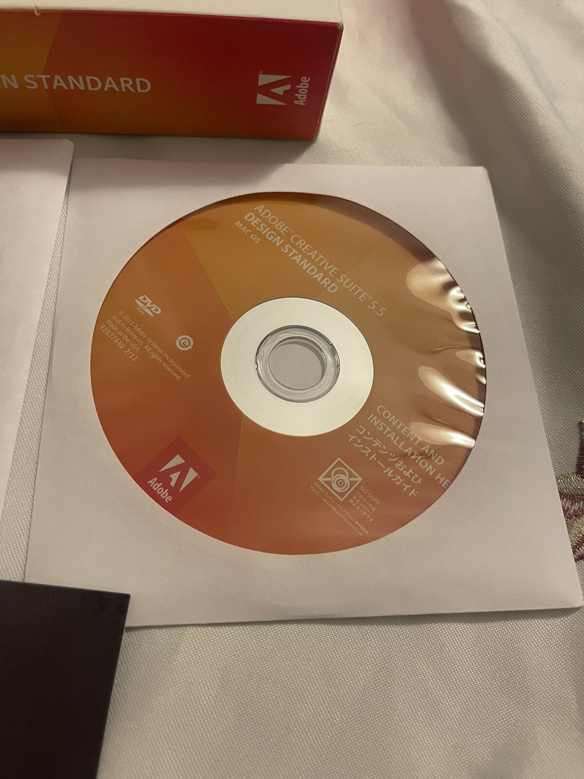 Adobe Creative Suite 5.5 CS5.5 Design Standard For MAC OS Full Retail DVD Vers.