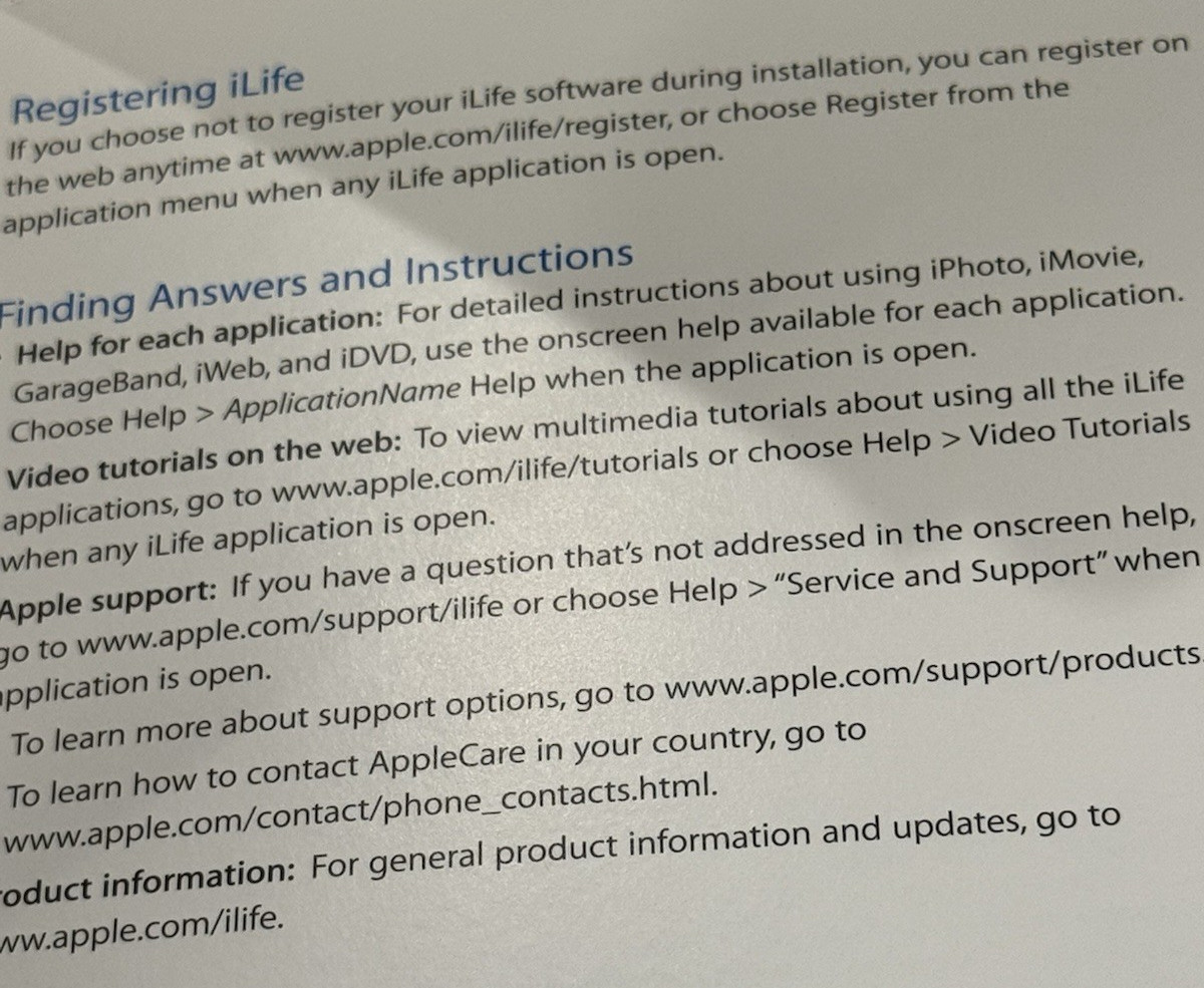 Apple iLife 2009 Retail Family Pack V9.0.3 MB9672/A Install DVD – UNTESTED