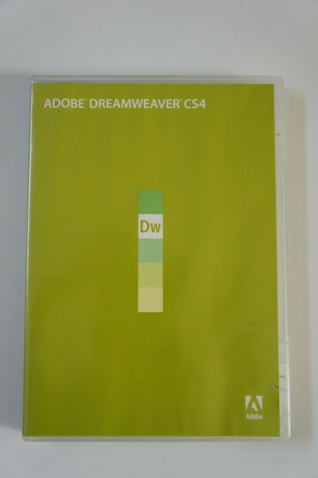 Adobe Dreamweaver CS4 with serial number, Mac OS disk plus Tutorial DVD