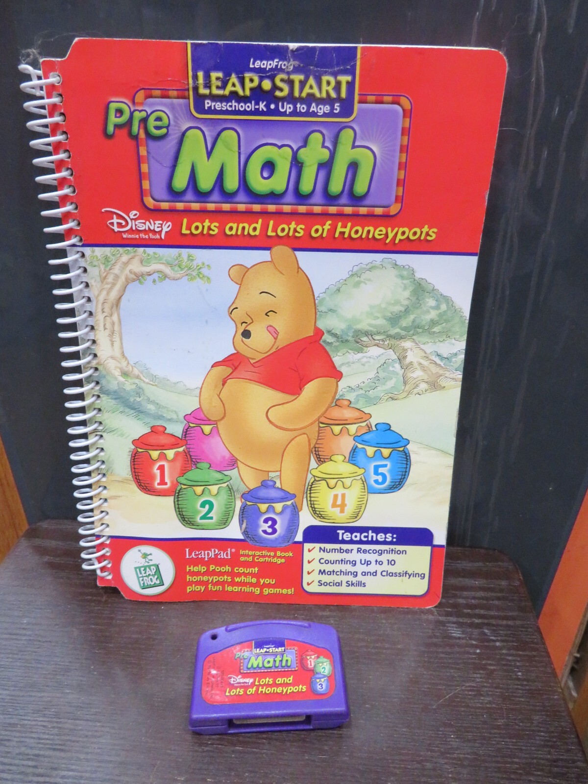 LeapFrog Leap Start Pre Math Lots And Lots Of Honeypots – Book & Cartridge