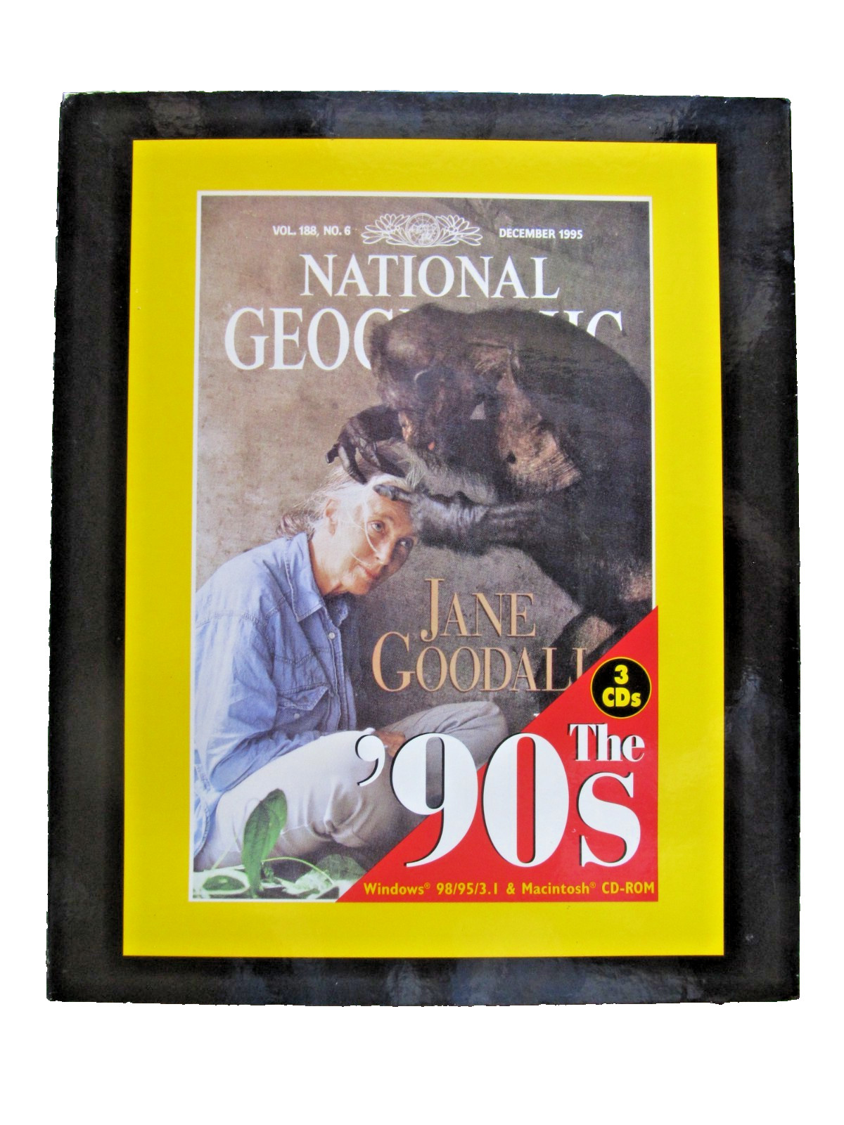 National Geographic The ’70s-’80s-’90s On CD-ROM Windows 98/ 95/3.1 Macintosh