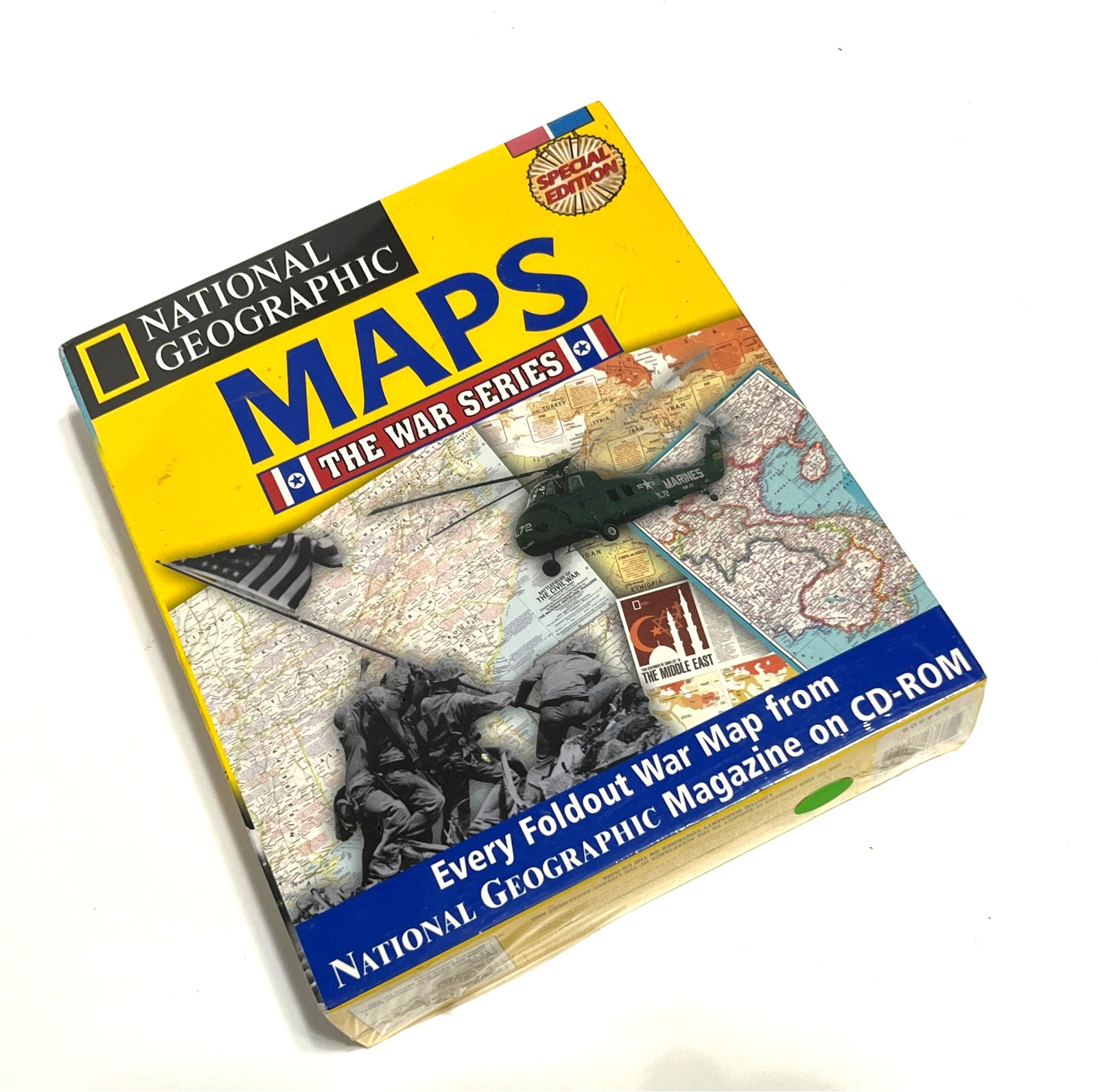 NATIONAL GEOGRAPHIC Special Edition Maps the War Series PC CD-ROM NEW SEALED