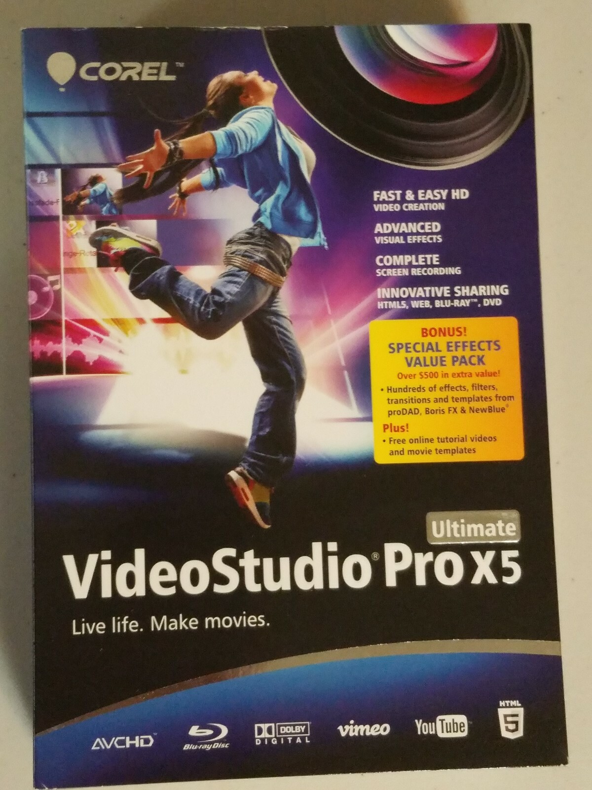 VideoStudio Pro X5 Ultimate for Windows Vista / 7 / XP