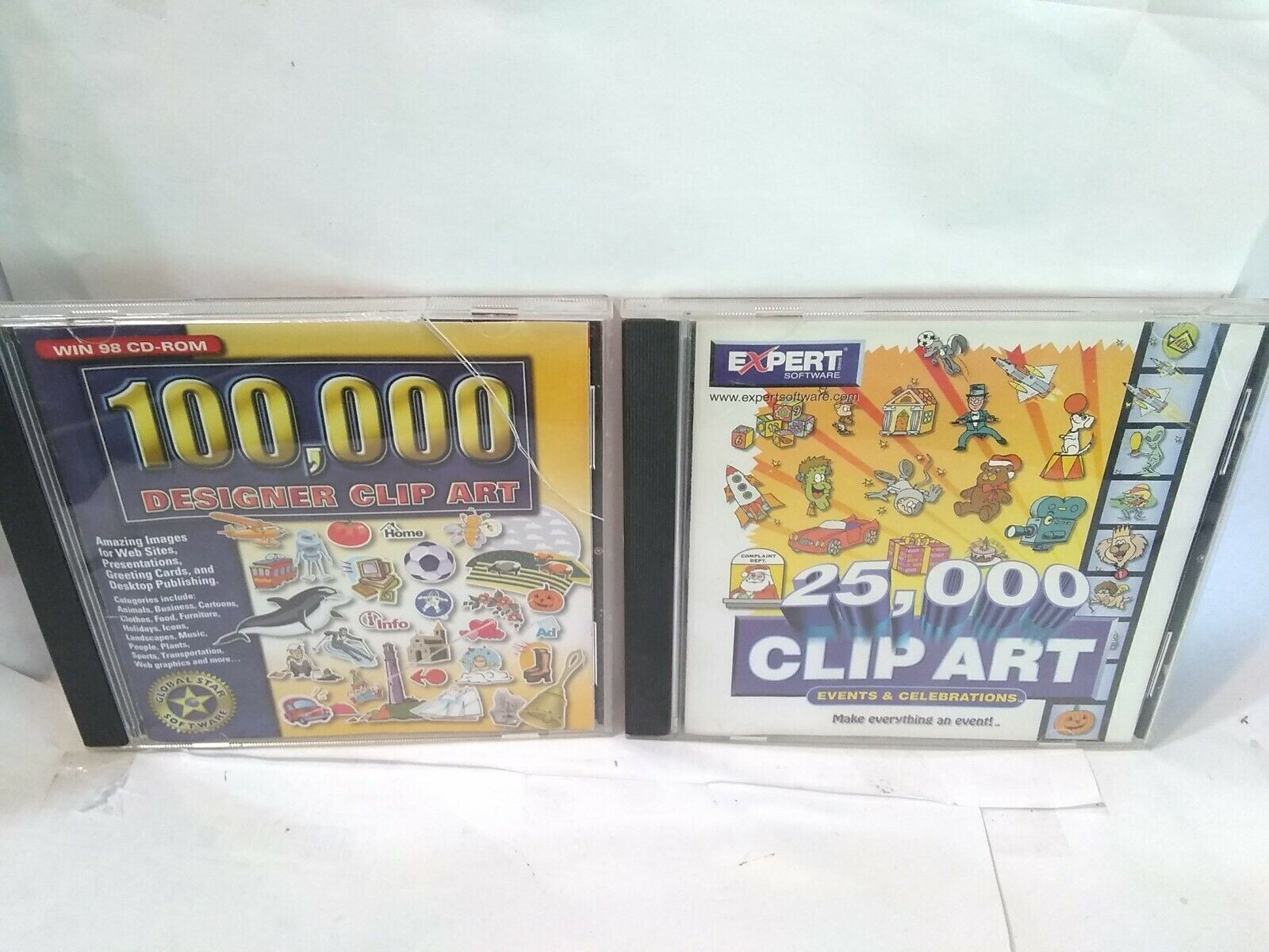 100,00 CLIP ART & 25,000 Events Celebrations Windows PC Computer Creative