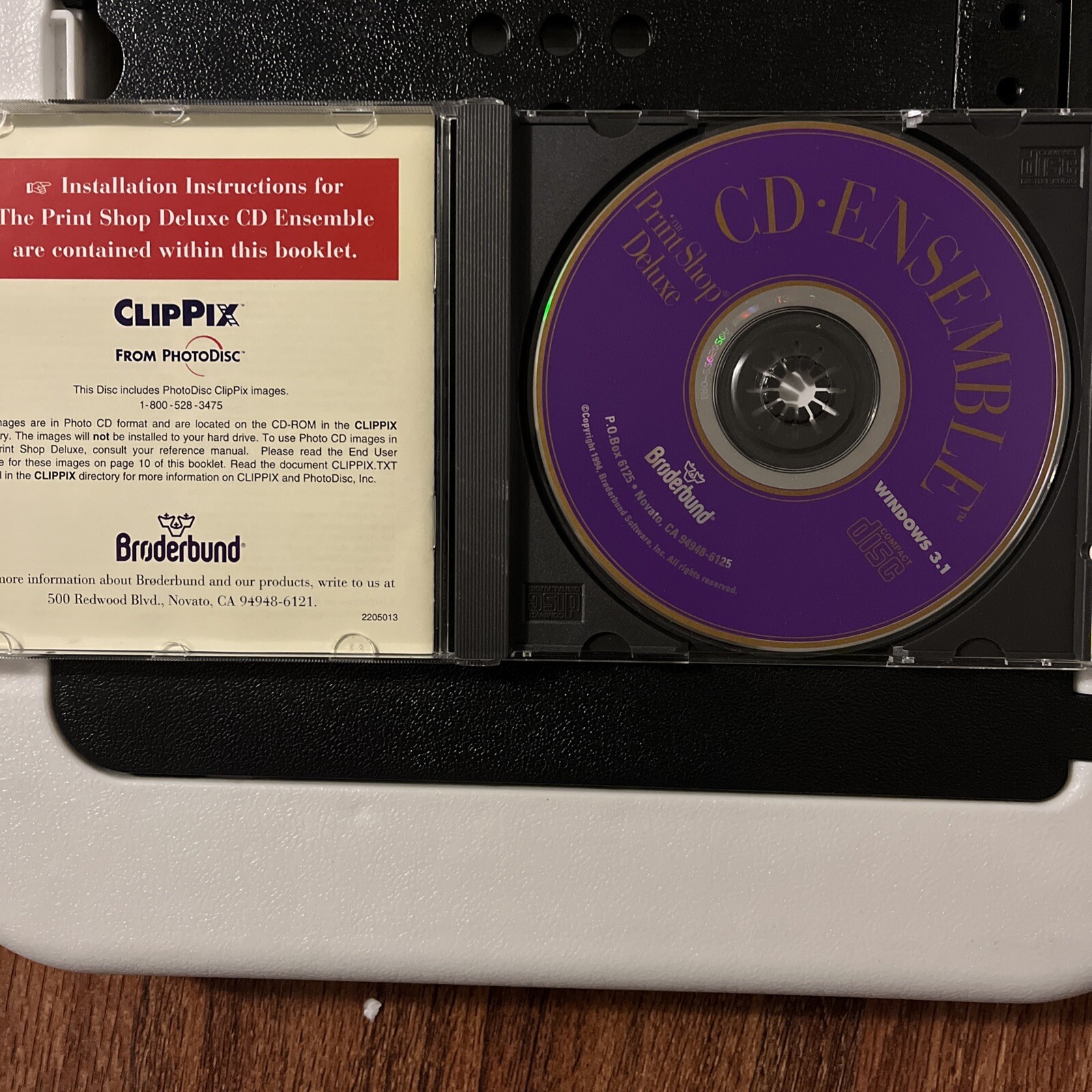The Print Shop Deluxe CD Ensemble Brøderbund Software For Vintage Computers