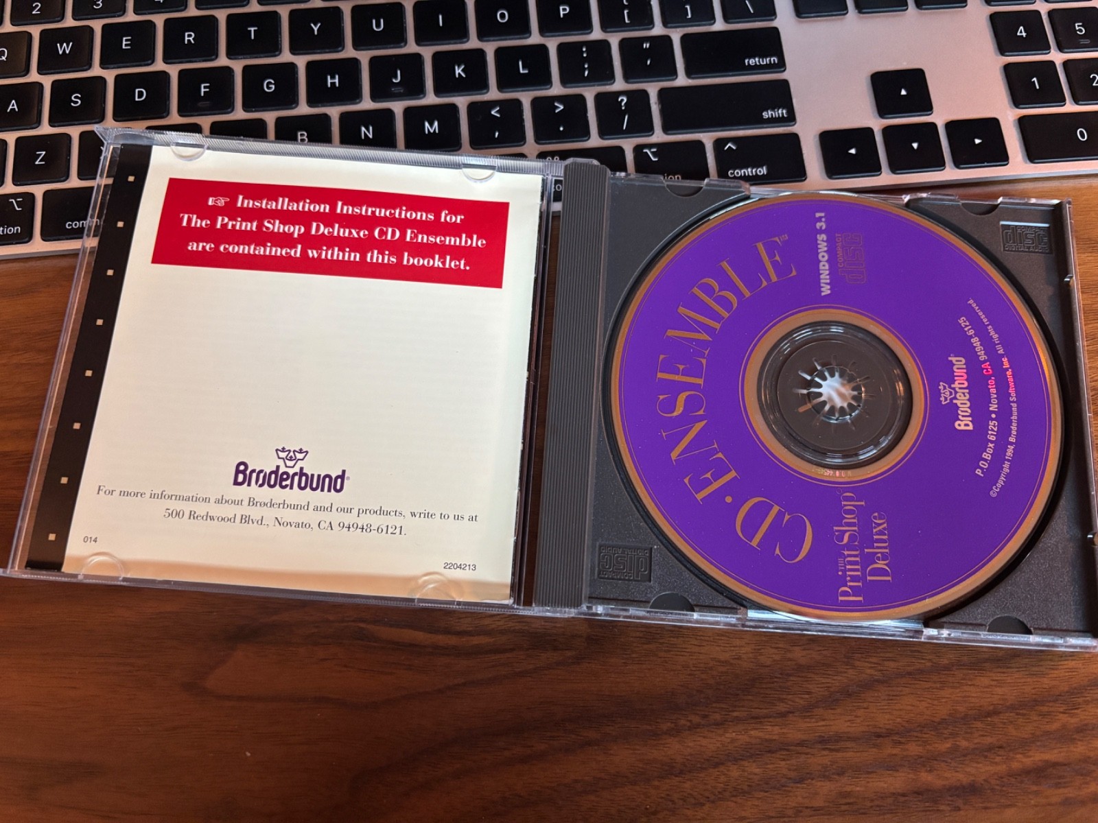 The Print Shop Deluxe CD Ensemble Brøderbund Software Vintage Computers