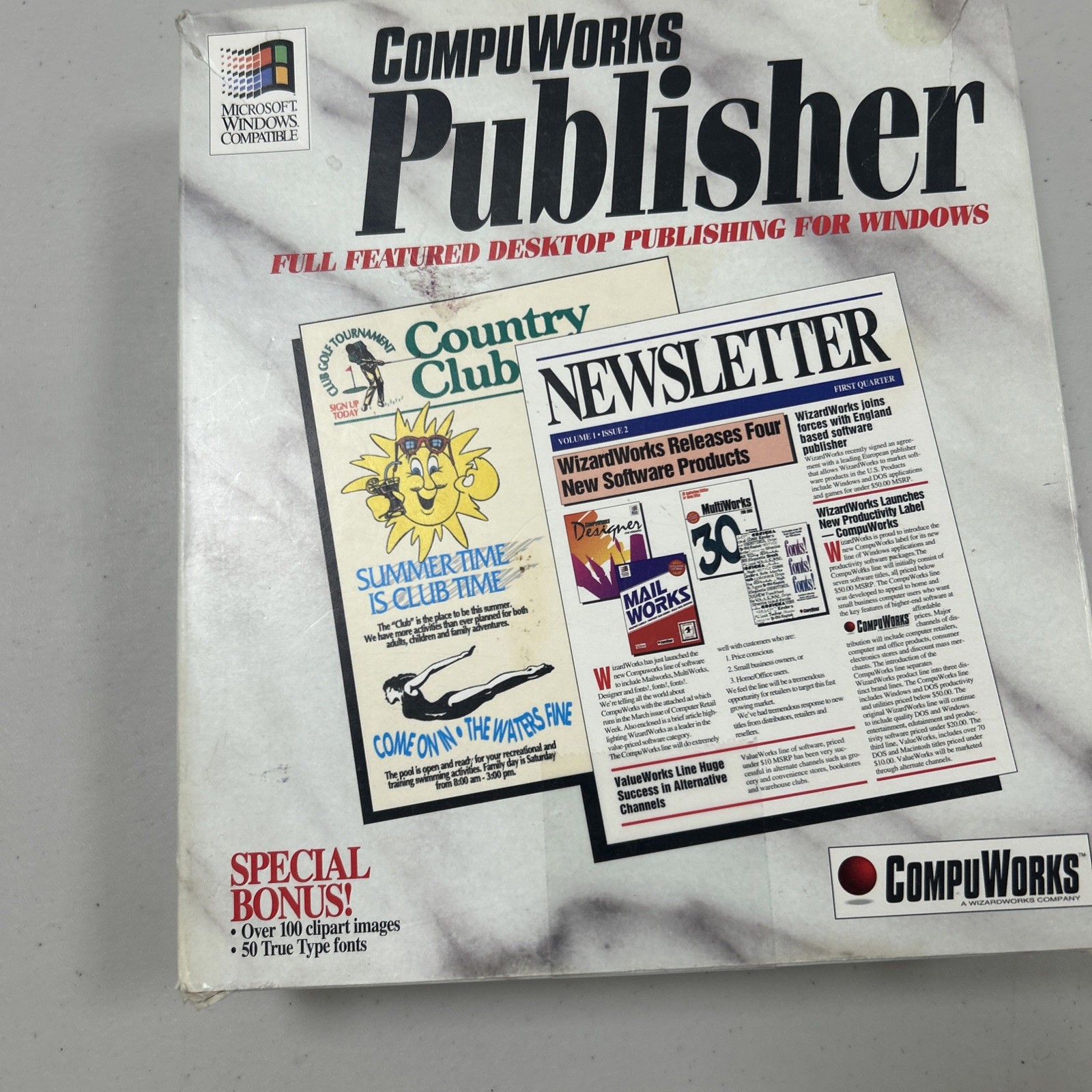Vintage CompuWorks Publisher circa 1993
