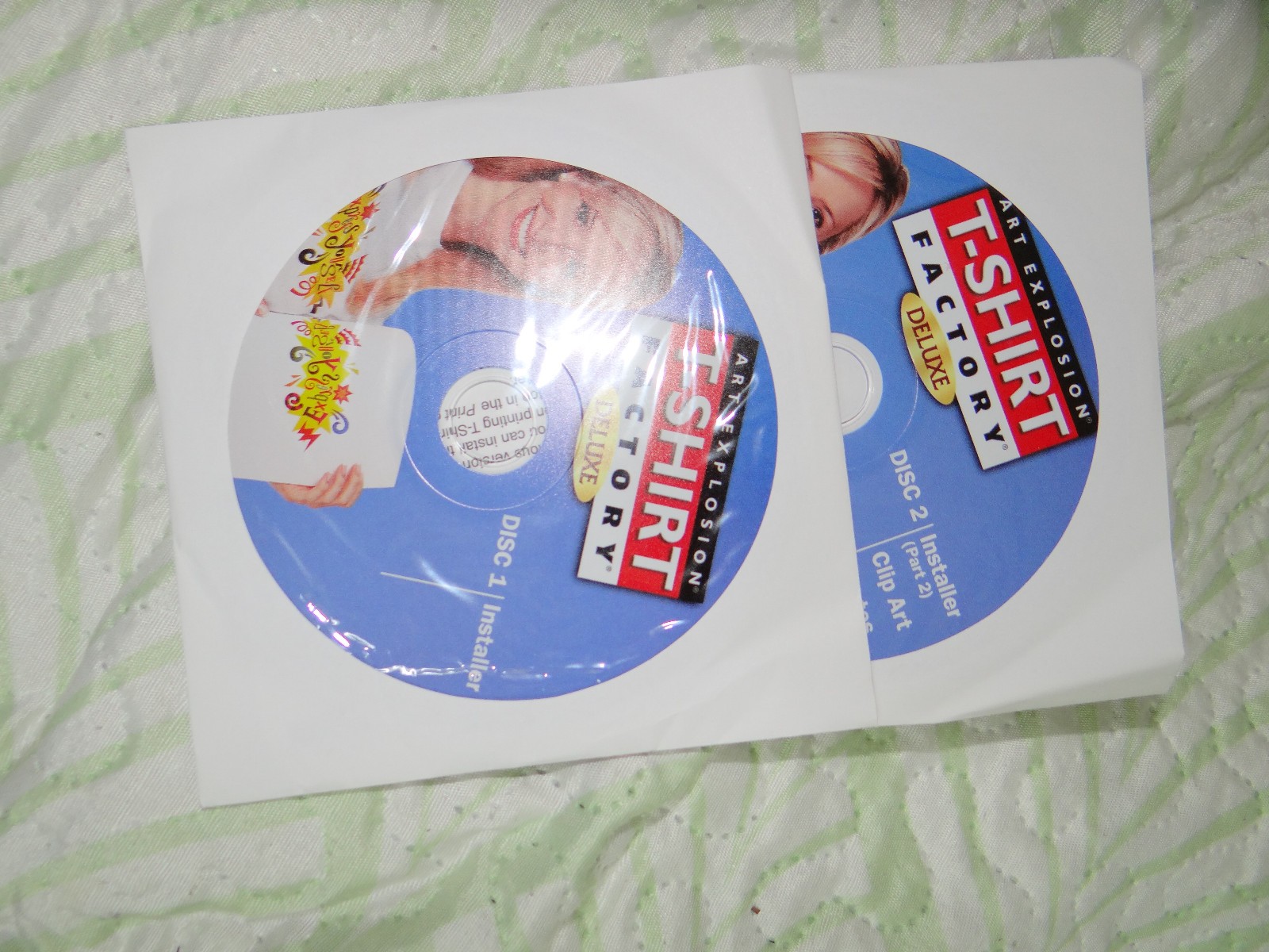 Art Explosion T-Shirt Factory Deluxe 2 CD-ROM Set