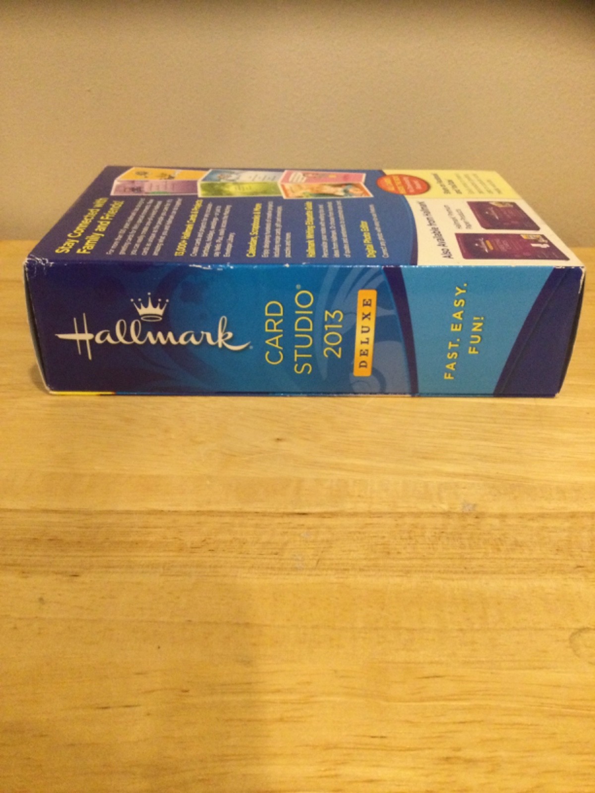 NOS – Hallmark Card Studio Deluxe 2013 Greeting Card Software Windows + Bonus CD
