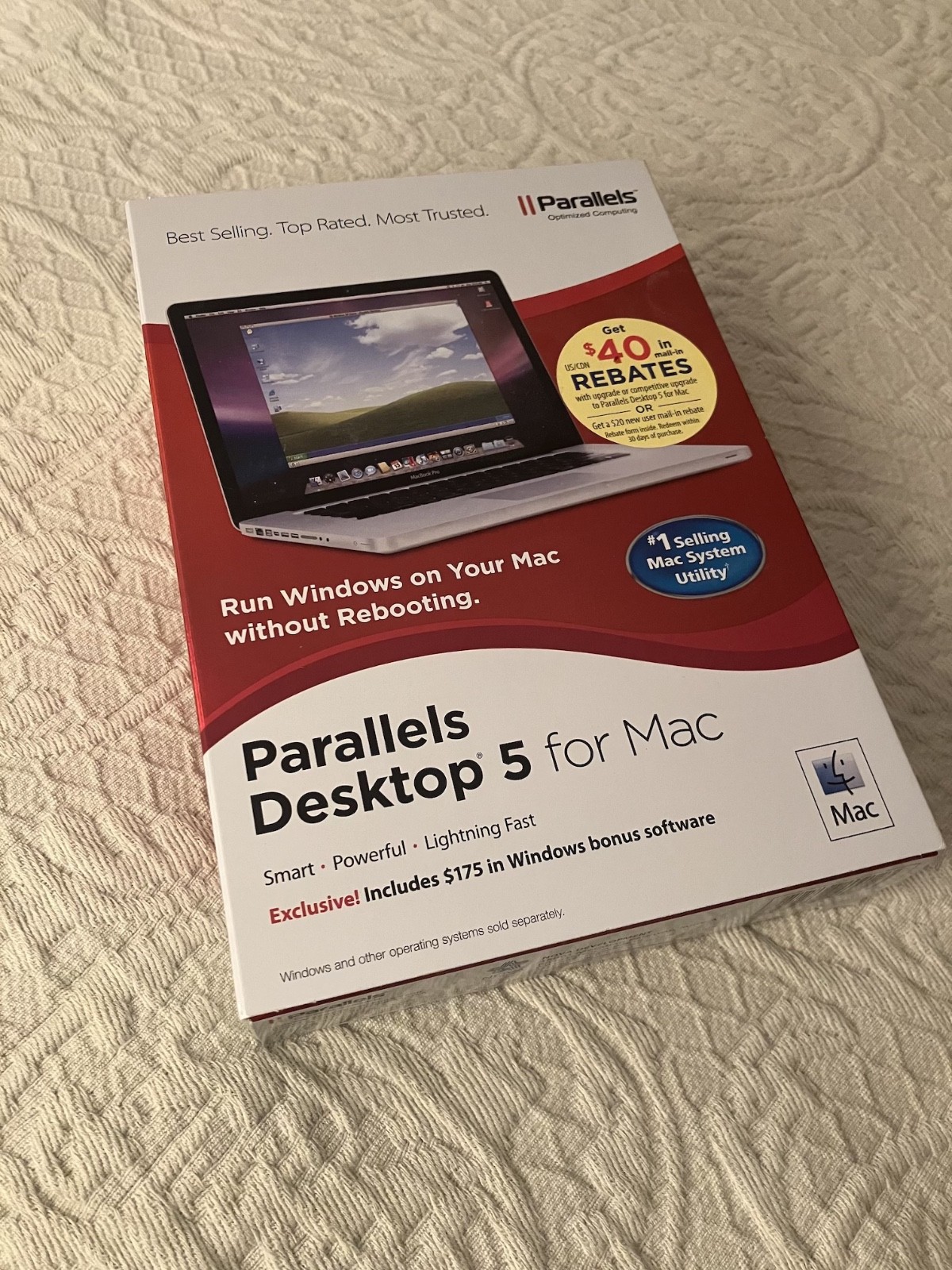Parallels Desktop 5 for Mac – Run Windows On your Mac (SEALED & UNUSED!)