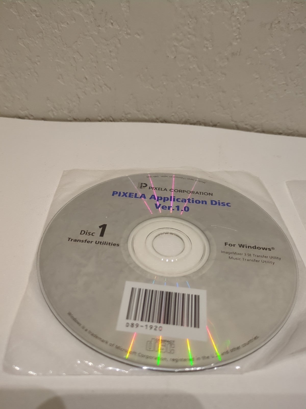 Pixela Application Disc Ver. 1.0 – Disc 1, 2 Video Tools – For Windows