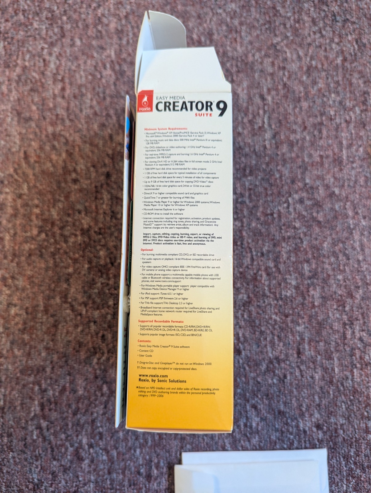 Roxio Easy Media Creator 9 Suite