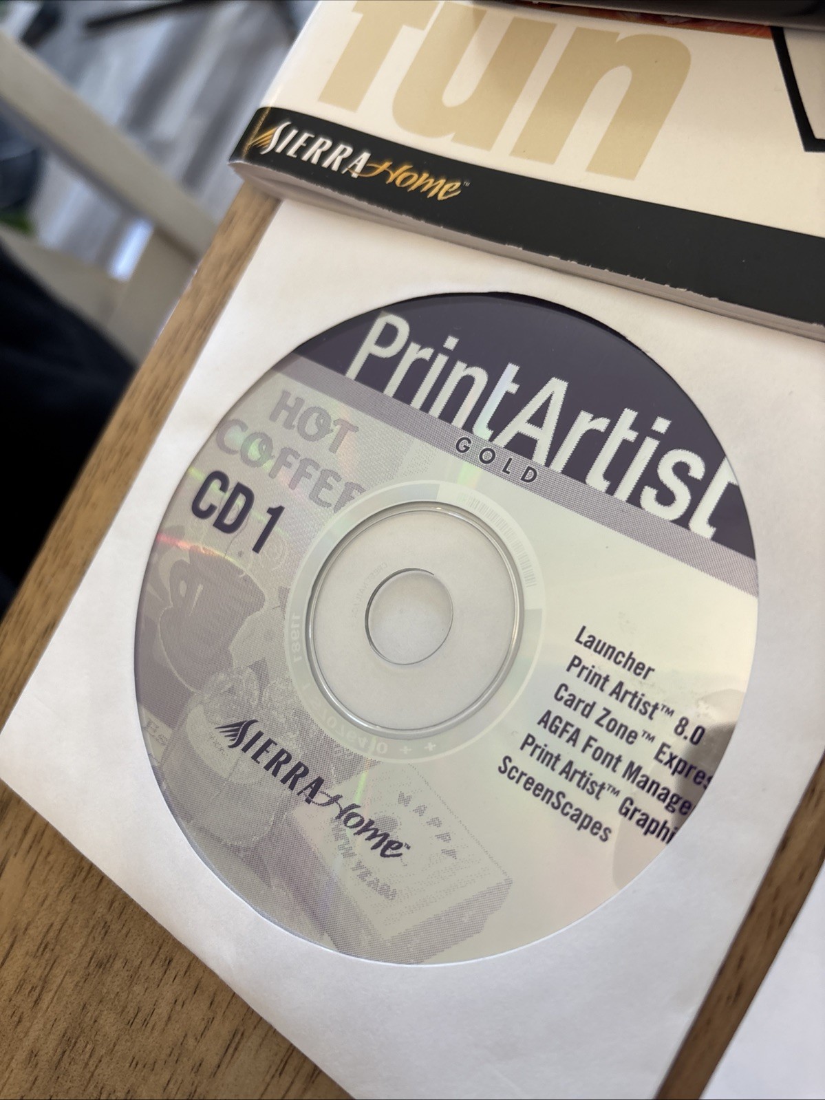 Sierra Print Artist Gold 8.0 With Books, 3 Of 4 CDs And Bonus CD Free Shipping!