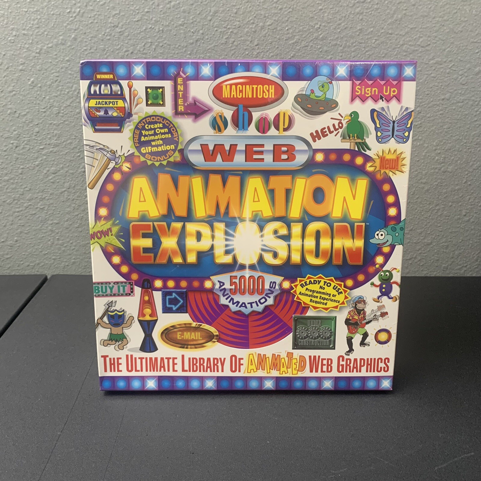 Nova Development – NOS 1997 Macintosh Web Animation Explosion 5000 Animations