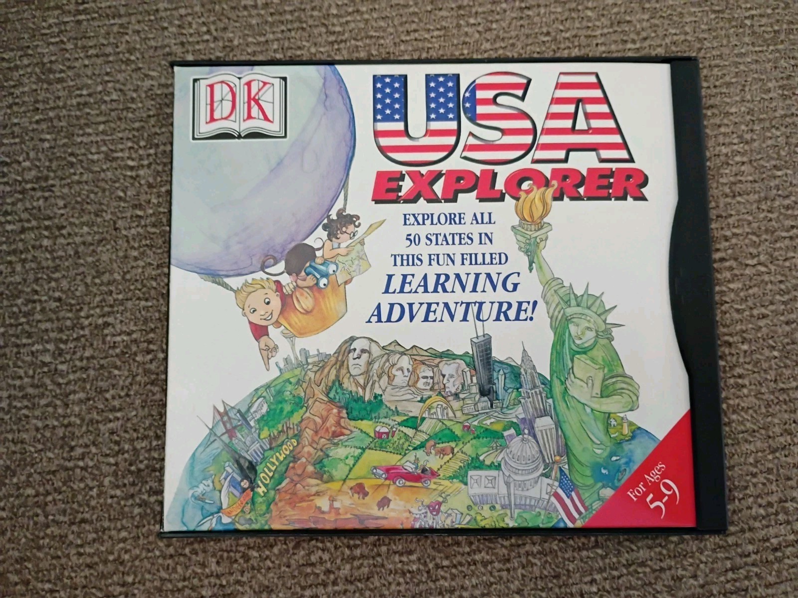 DK USA Explorer (PC-CD) AGES 5-9 HOME SCHOOL/LEARNING AID