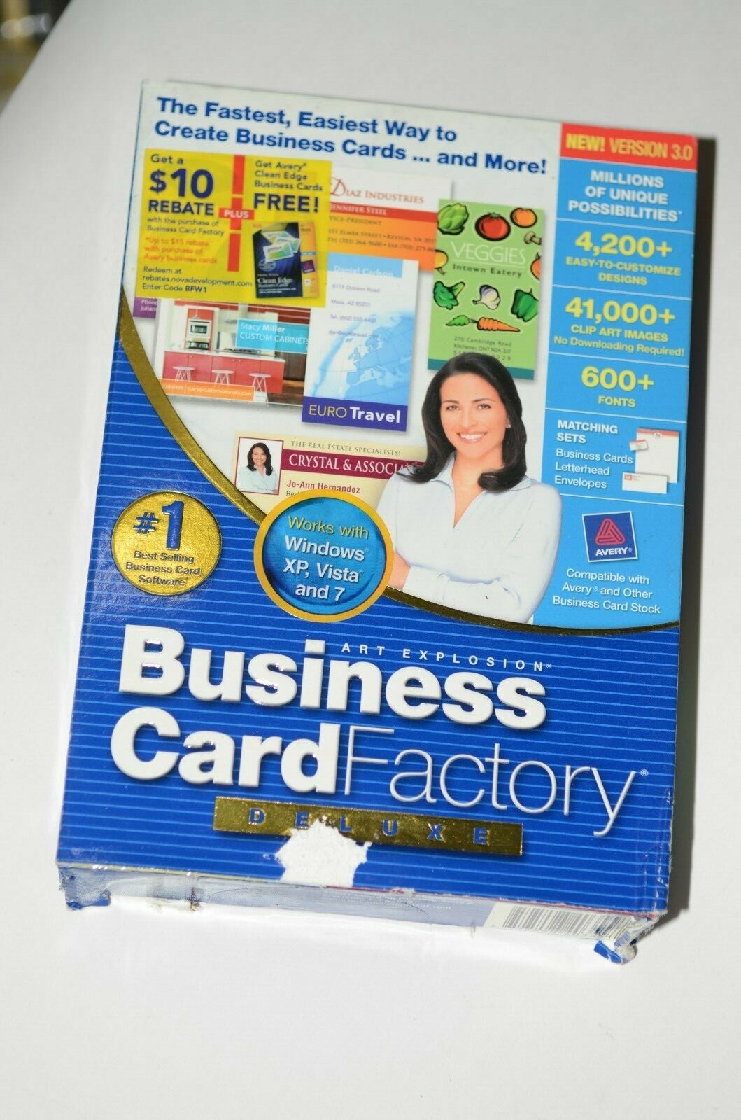 Novatel Art Explosion Greeting Card Factory Deluxe 3.0