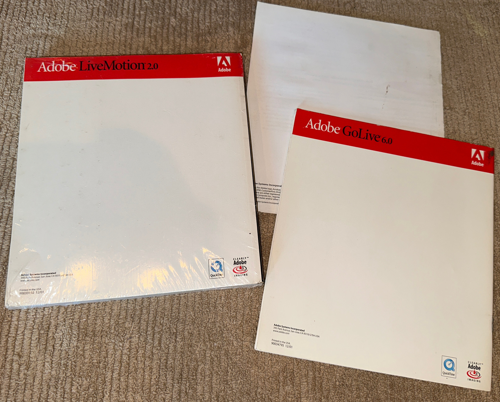 Adobe LiveMotion 2.0 & Adobe GoLive 6.0 Guides