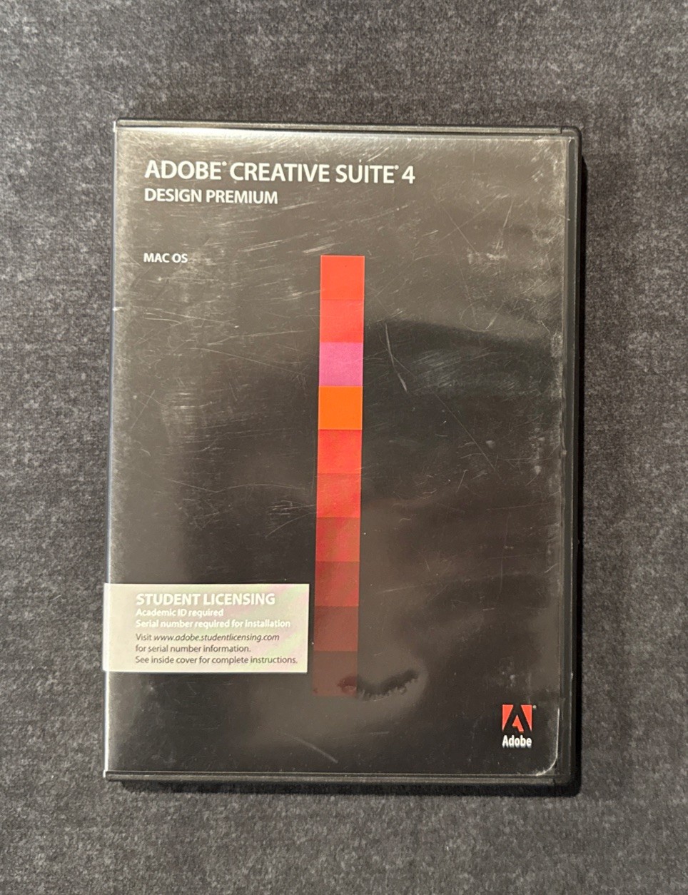 Adobe Creative Suite 4 CS4 Design Premium Mac OS PC Student Edition DVD Version