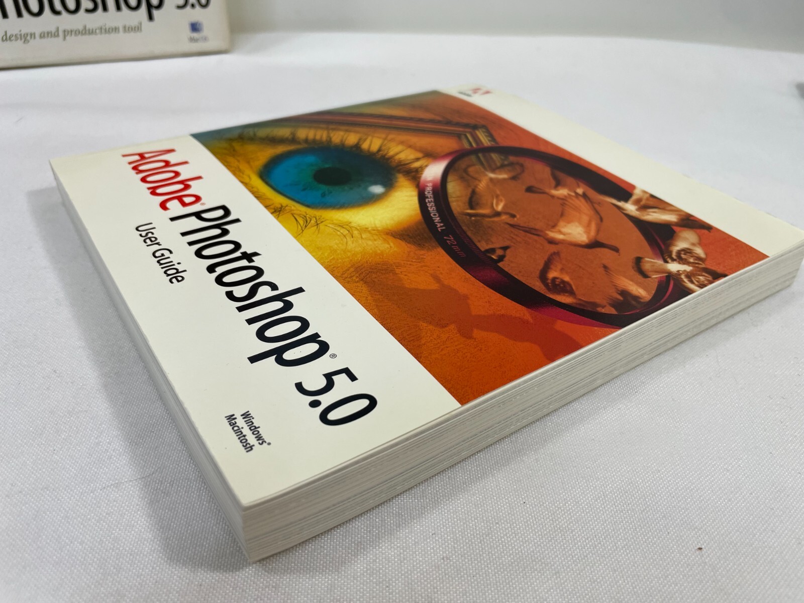 Vintage 1998 Adobe Photoshop 5.0 UPGRADE Apple Mac Macintosh CD-ROM Software