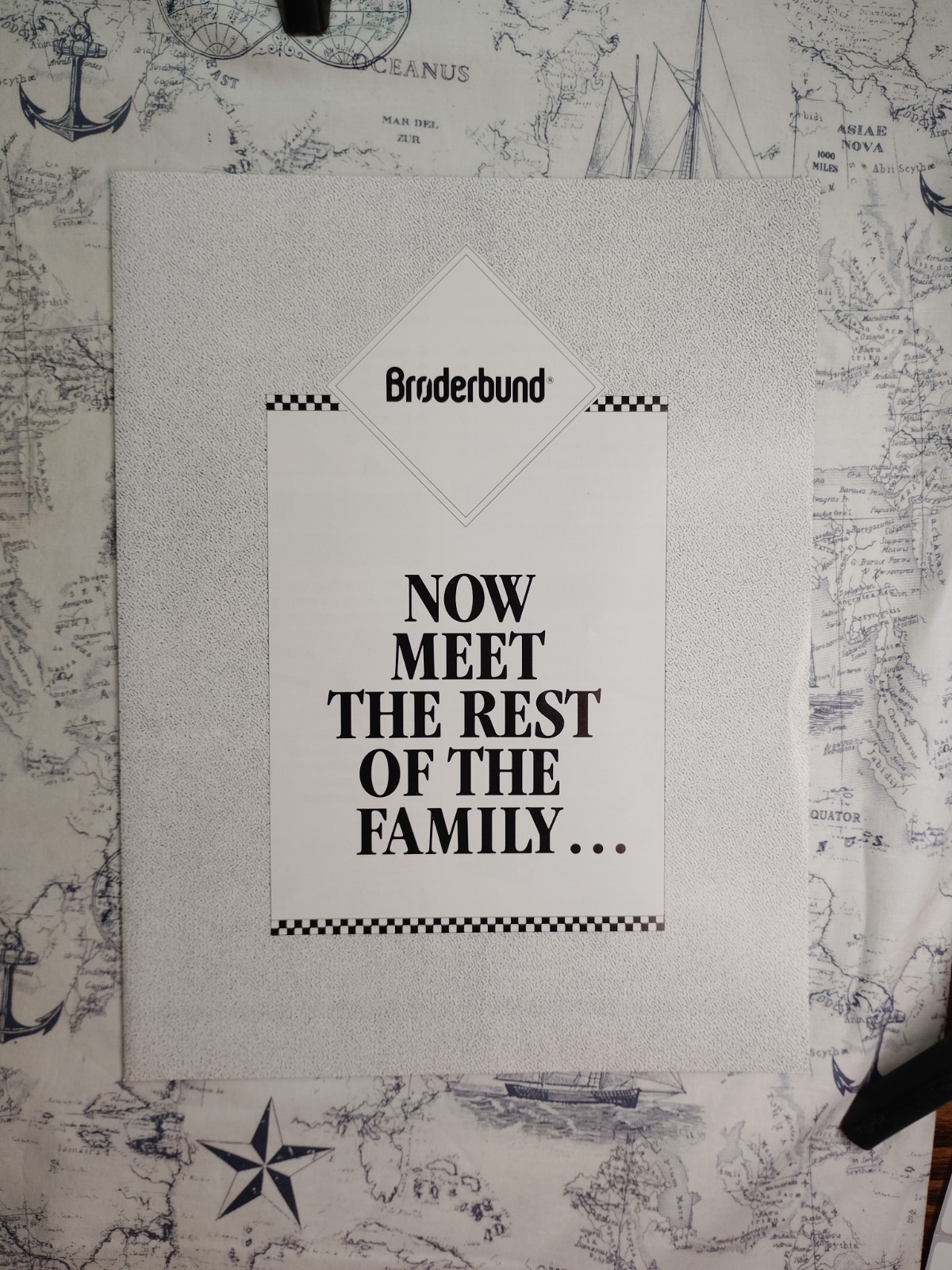 The New Print Shop 1991 PC DOS 3.5″ & 5.25″ Floppy Big Box Software Broderbund