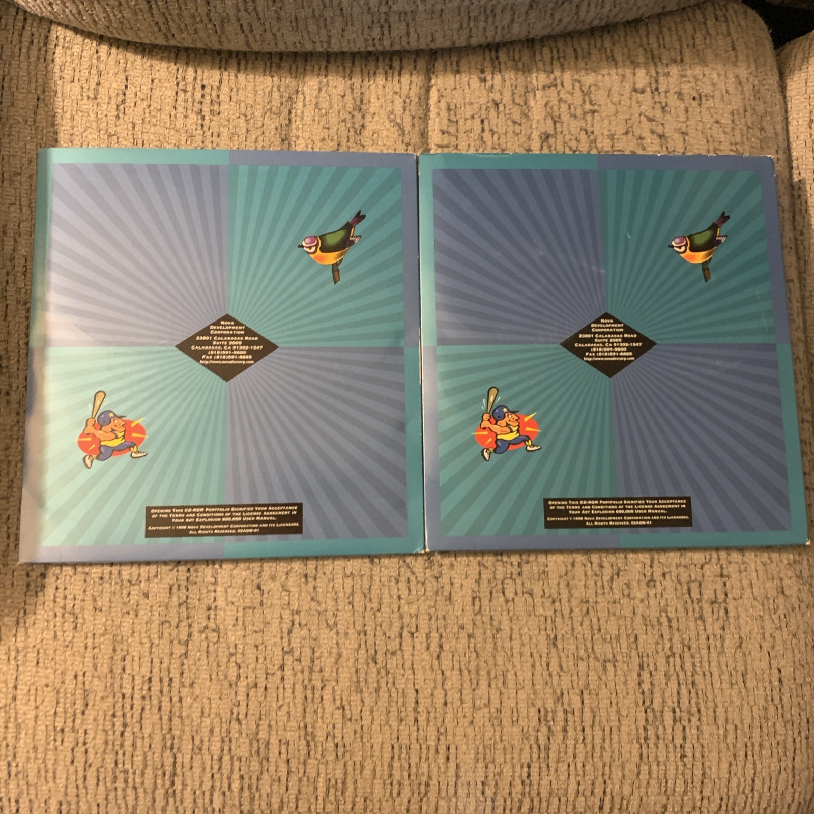 Windows ART EXPLOSION 600,000 Images Nova Clip Art 29 Discs ONLY. ALL DISC THERE