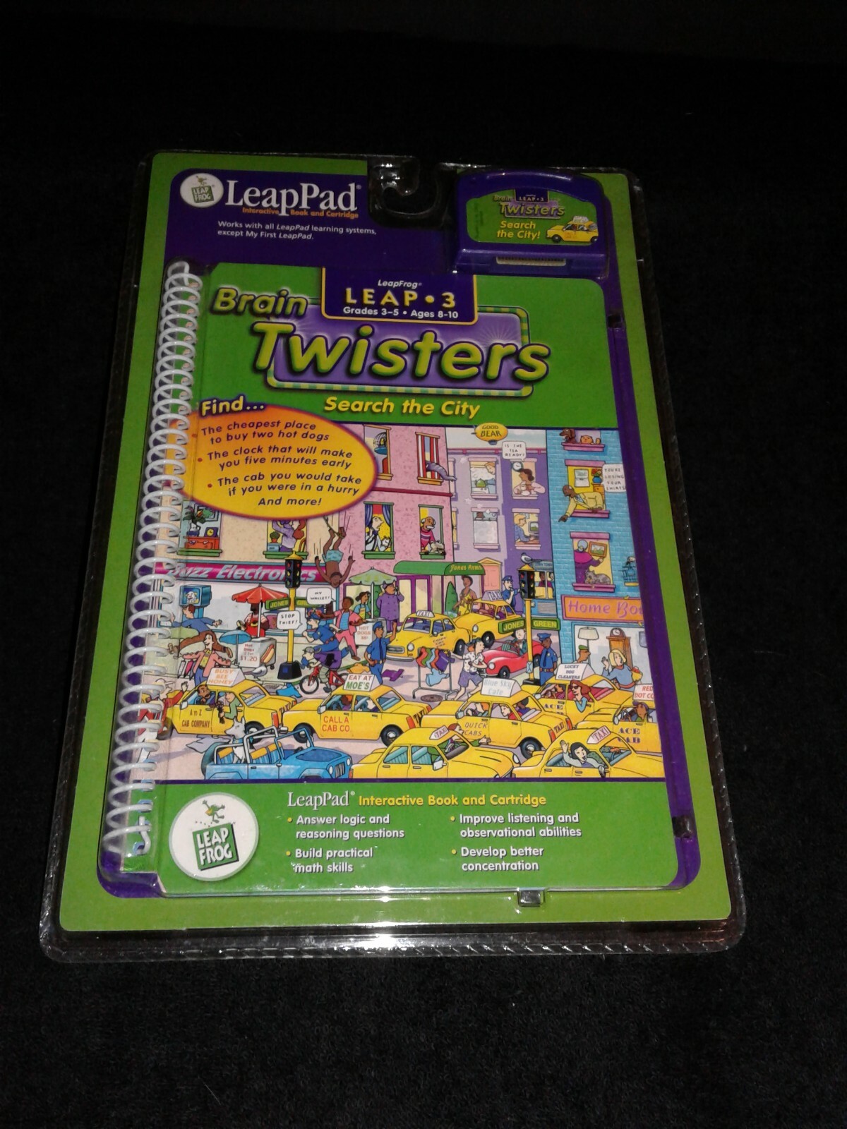 LeapPad Leap 3 Brain Twisters Search The City Grades 3 – 5