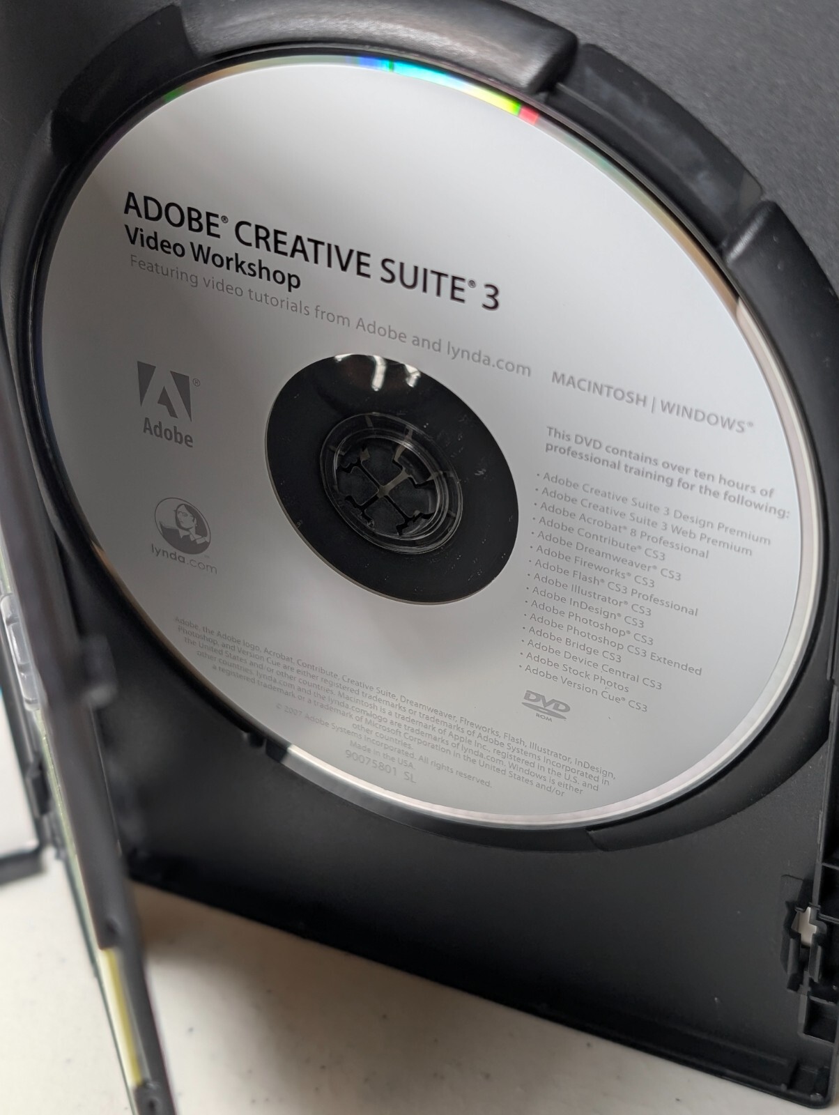 Vintage ADOBE DREAMWEAVER CS3 Student edition with product key