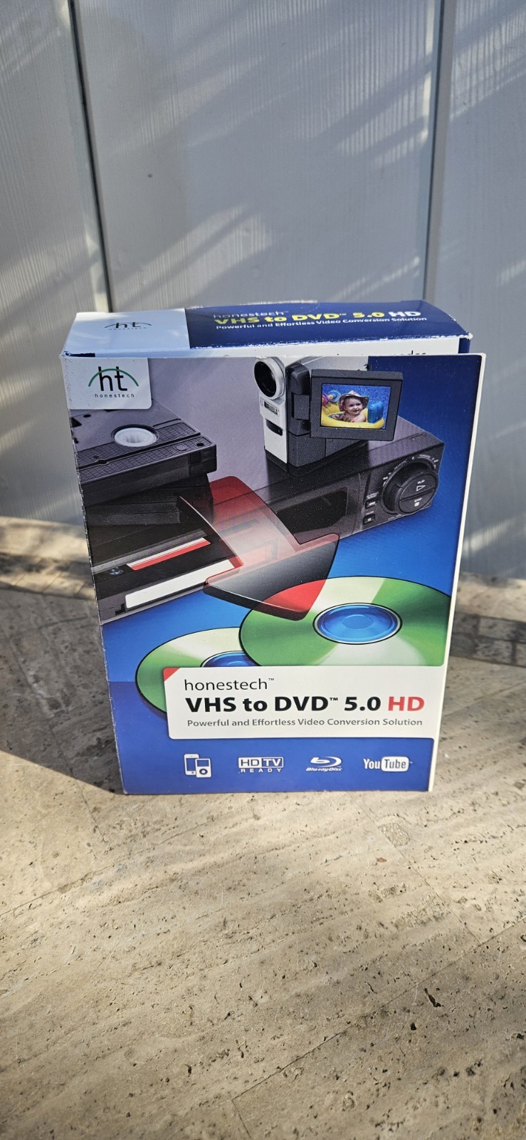 Honestech VHS to DVD 5.0 Deluxe Powerful & Effortless Video Conversion NEW