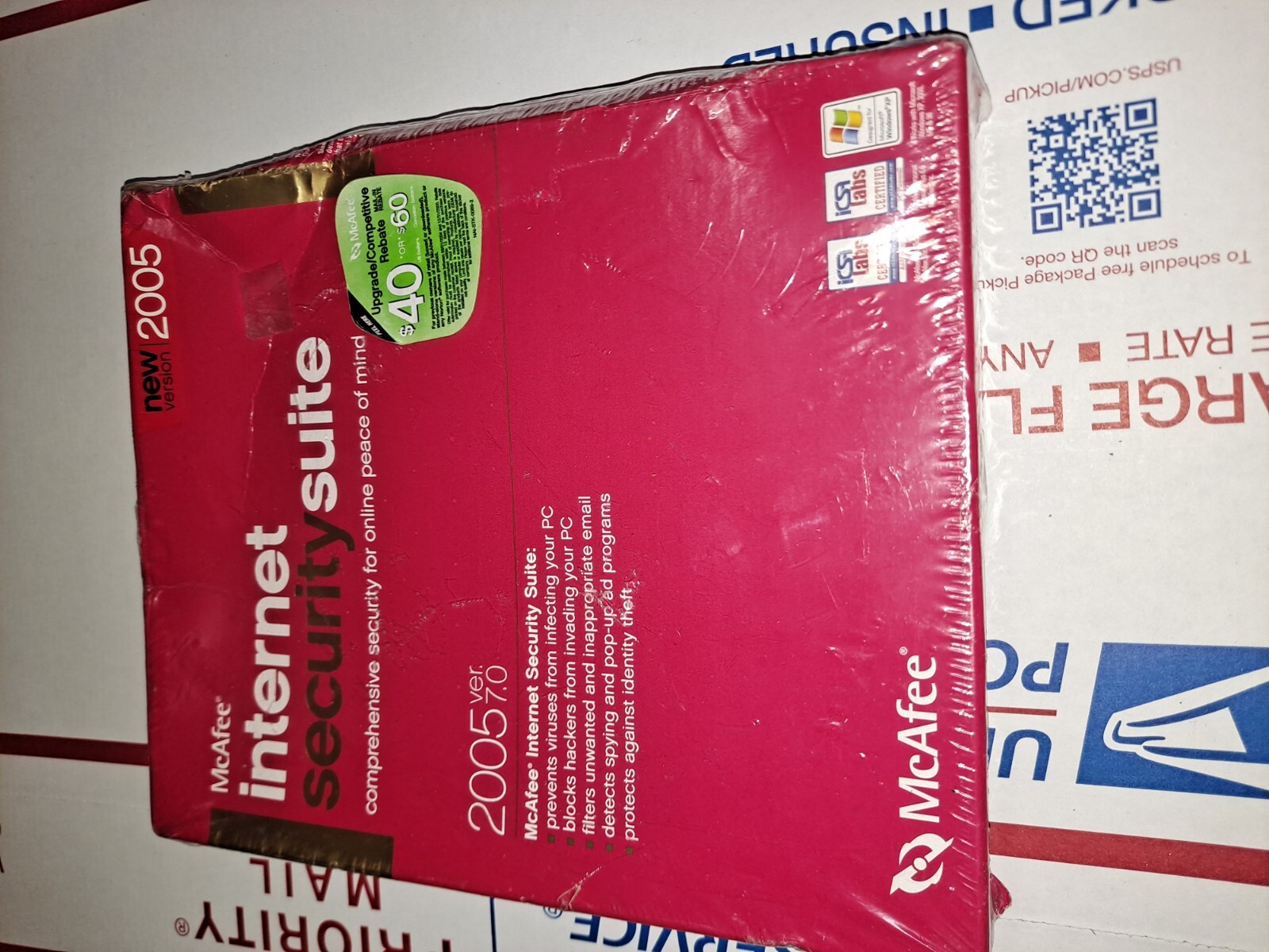 McAfee Internet Security 2005 7.0 [VirusScan, Firewall, Spamkiller, Privacy,