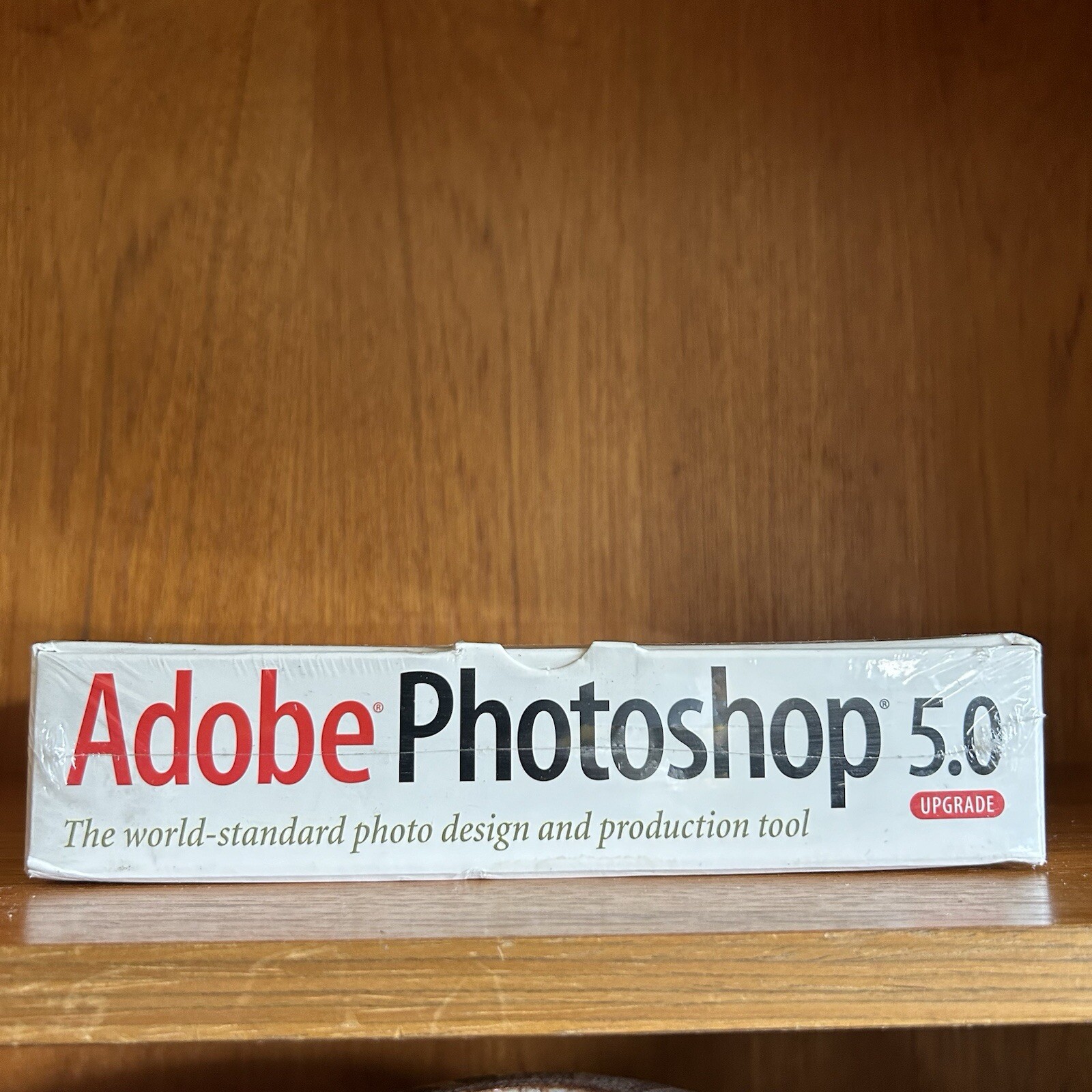Vintage 1998 Adobe Photoshop 5.0 UPGRADE Apple Mac Macintosh CD-ROM Software