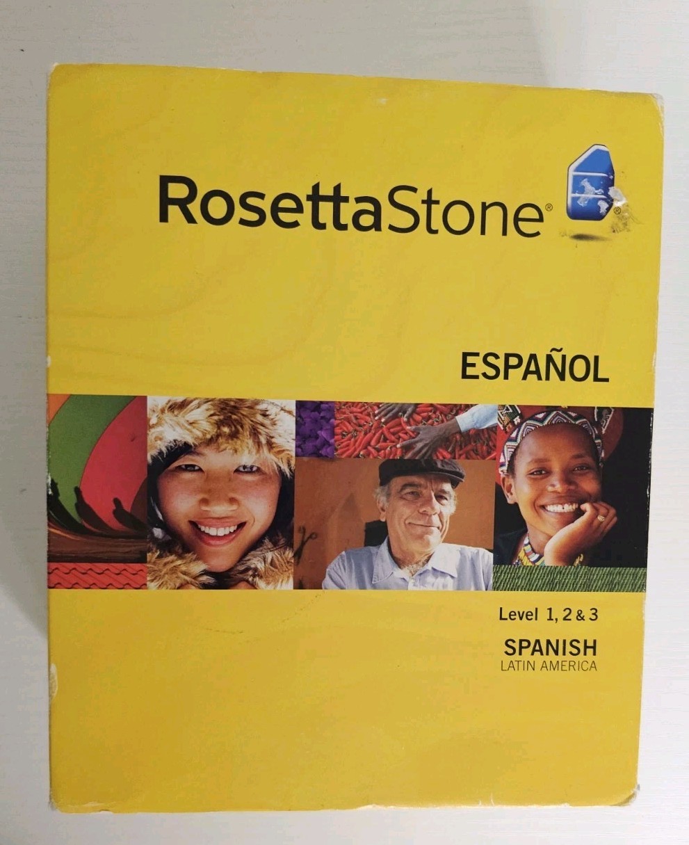 Rosetta Stone Espanol Spanish Latin America Level 1, 2, 3 Version 3 Read Desc