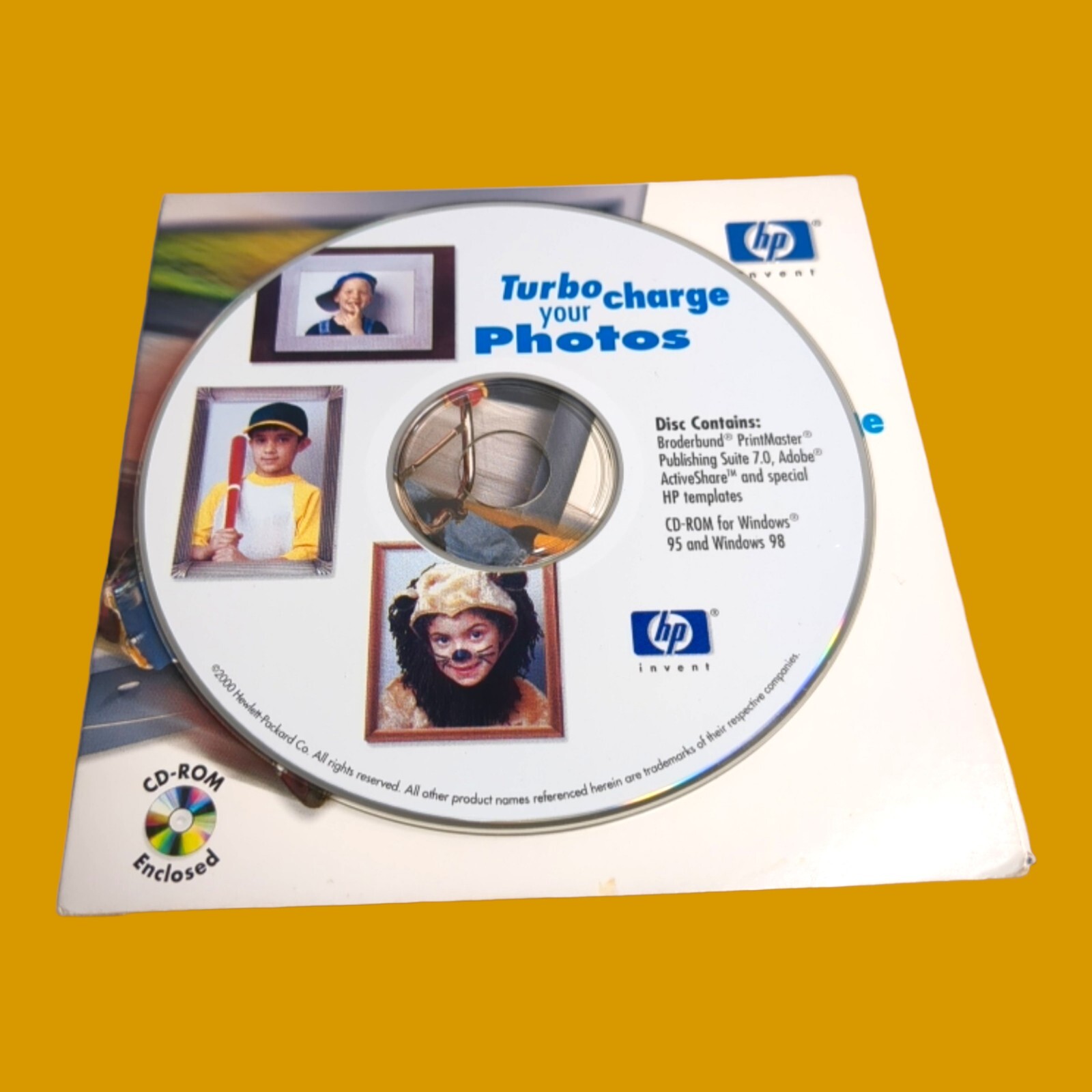 HP Turbo Charge Your Photos Bundle including PrintMaster 7 & Adobe ActiveShare