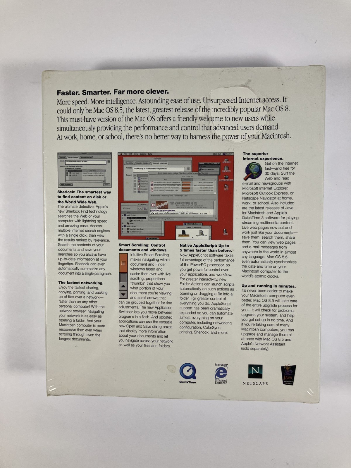 Apple Mac OS 8.5 (Retail) Sealed-Full Version for Mac M6672LL/A