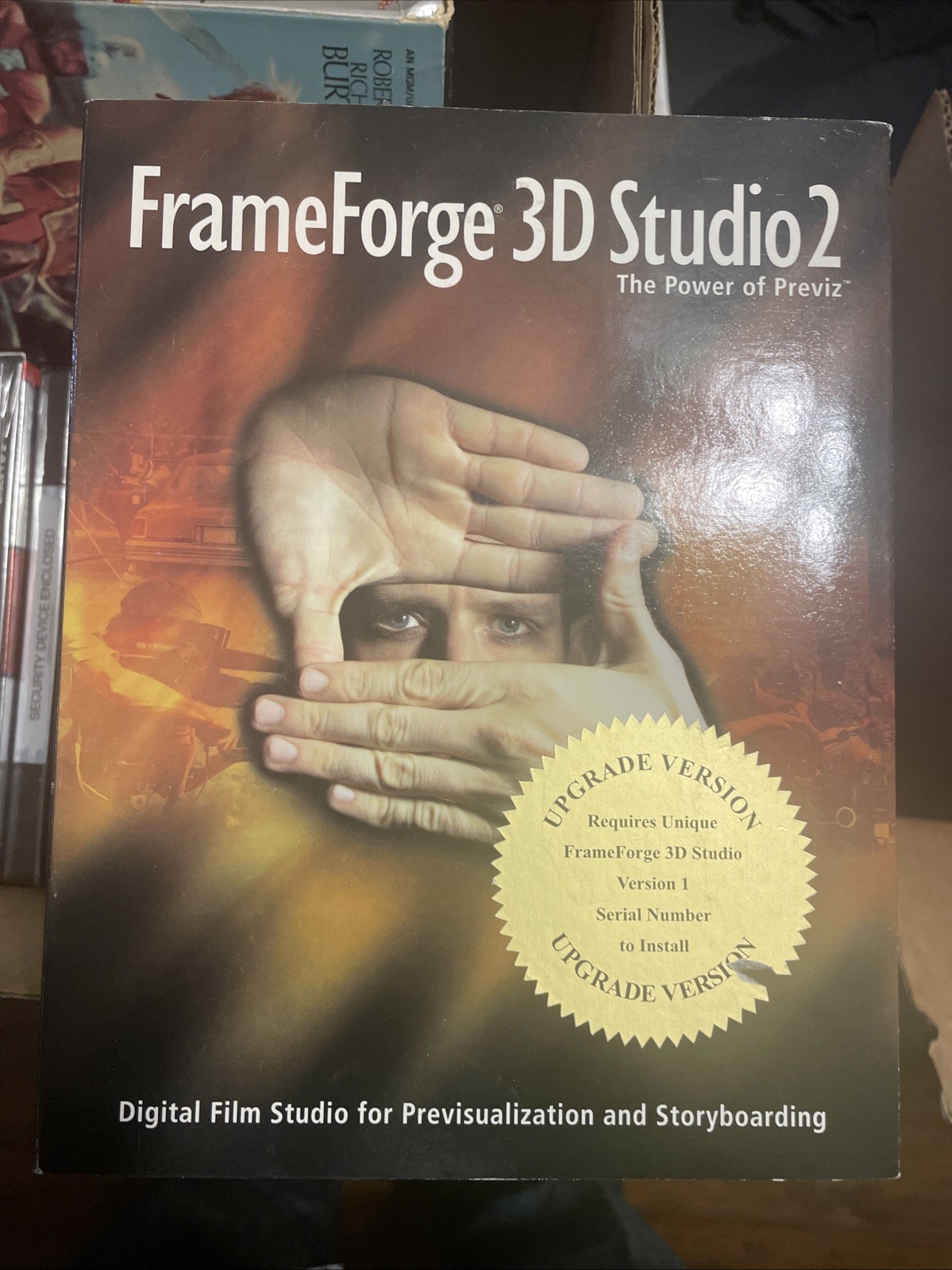 Vintage FrameForge 3D Studio*NEW* Storyboarding Previz Film NOS 2005 Windows Mac