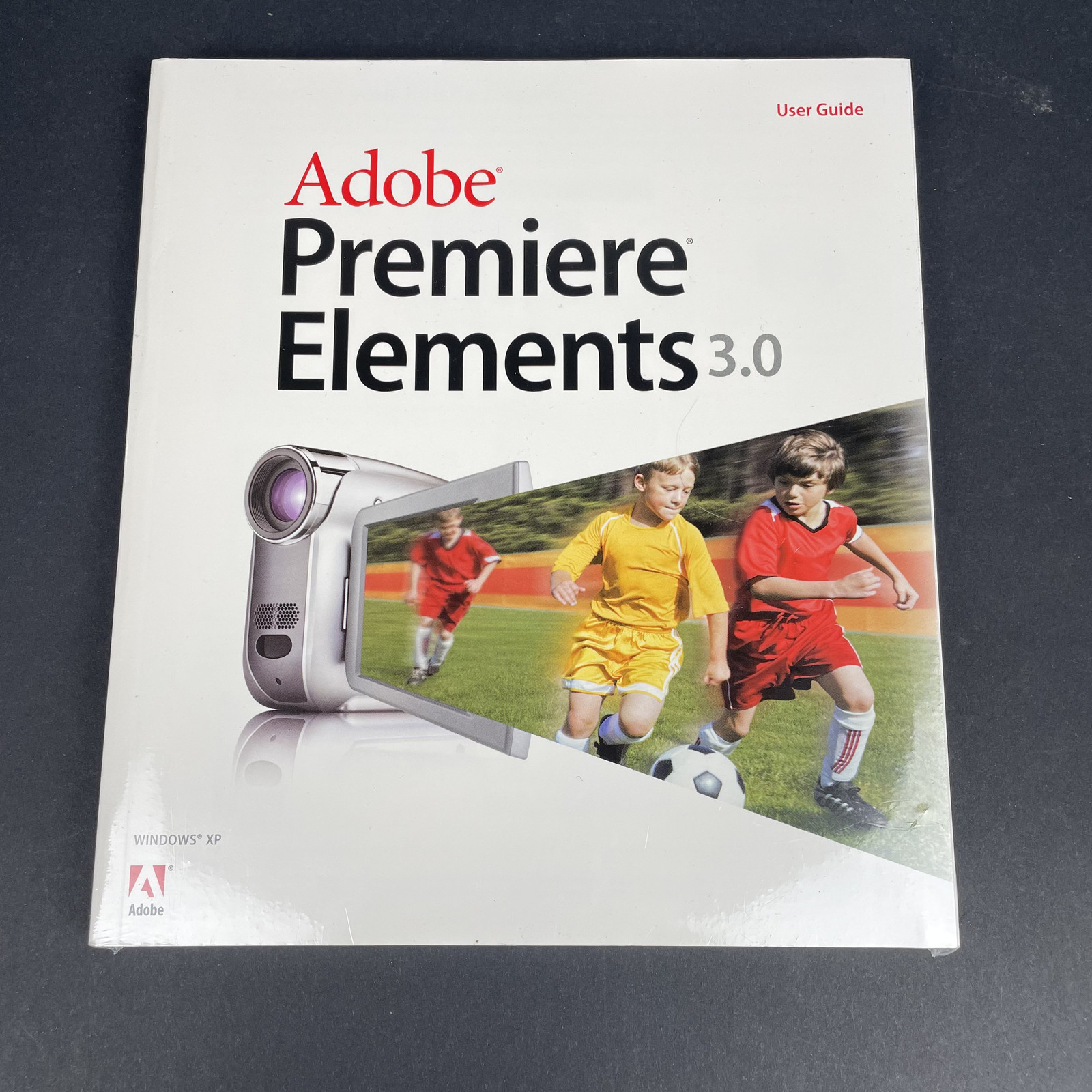Adobe Photoshop Elements 5.0/Adobe Premiere 3.0 – 2 Disk Set – Sealed Guide