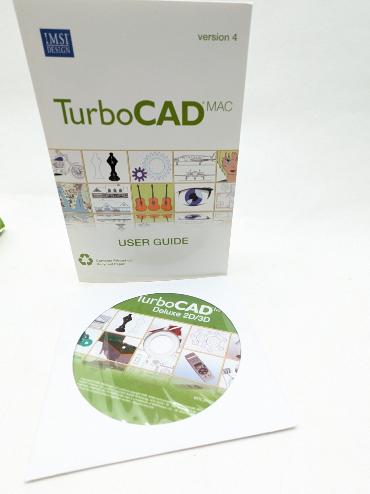 IMSI DESIGN TurboCAD Delux 2D/3D Precision 2D Drafting & 3D Modeling CAD MAC
