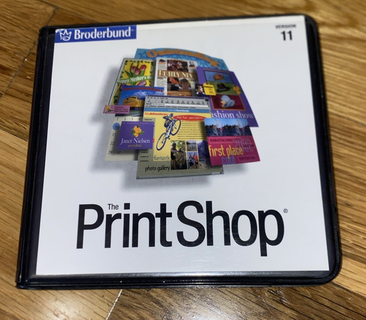The Print Shop Version 11 CD 7 CD Set Windows 95 98 2000