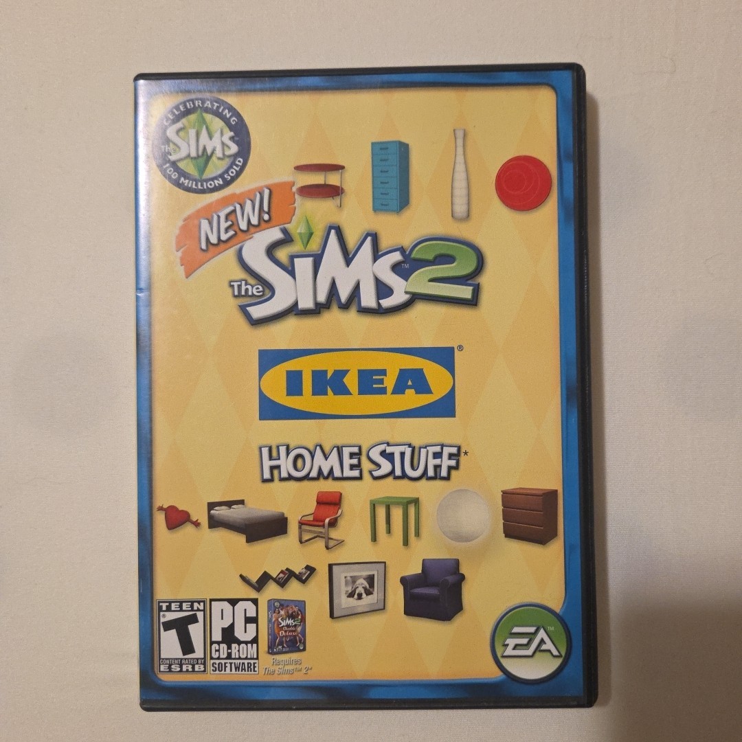 The Sims 2 IKEA Home Stuff – Kitchen & Bath Interior Design Stuff Lot Of 2