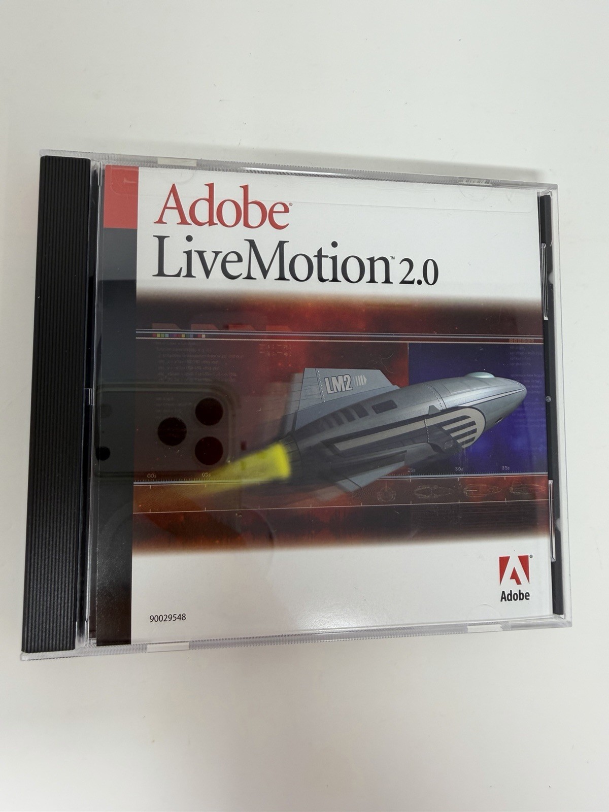 Adobe LiveMotion 2.0 Software Macintosh Mac W/Serial # & User Guide & Scripting