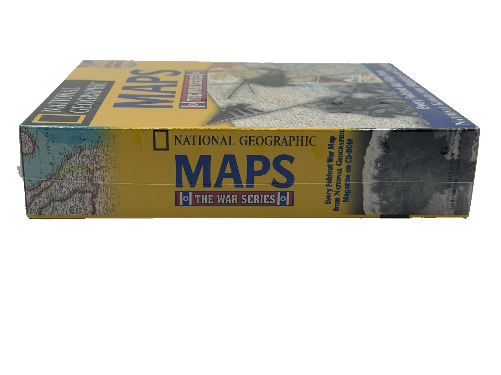 National Geographic Maps The War Series – Special Edition PC CD-ROM New Sealed
