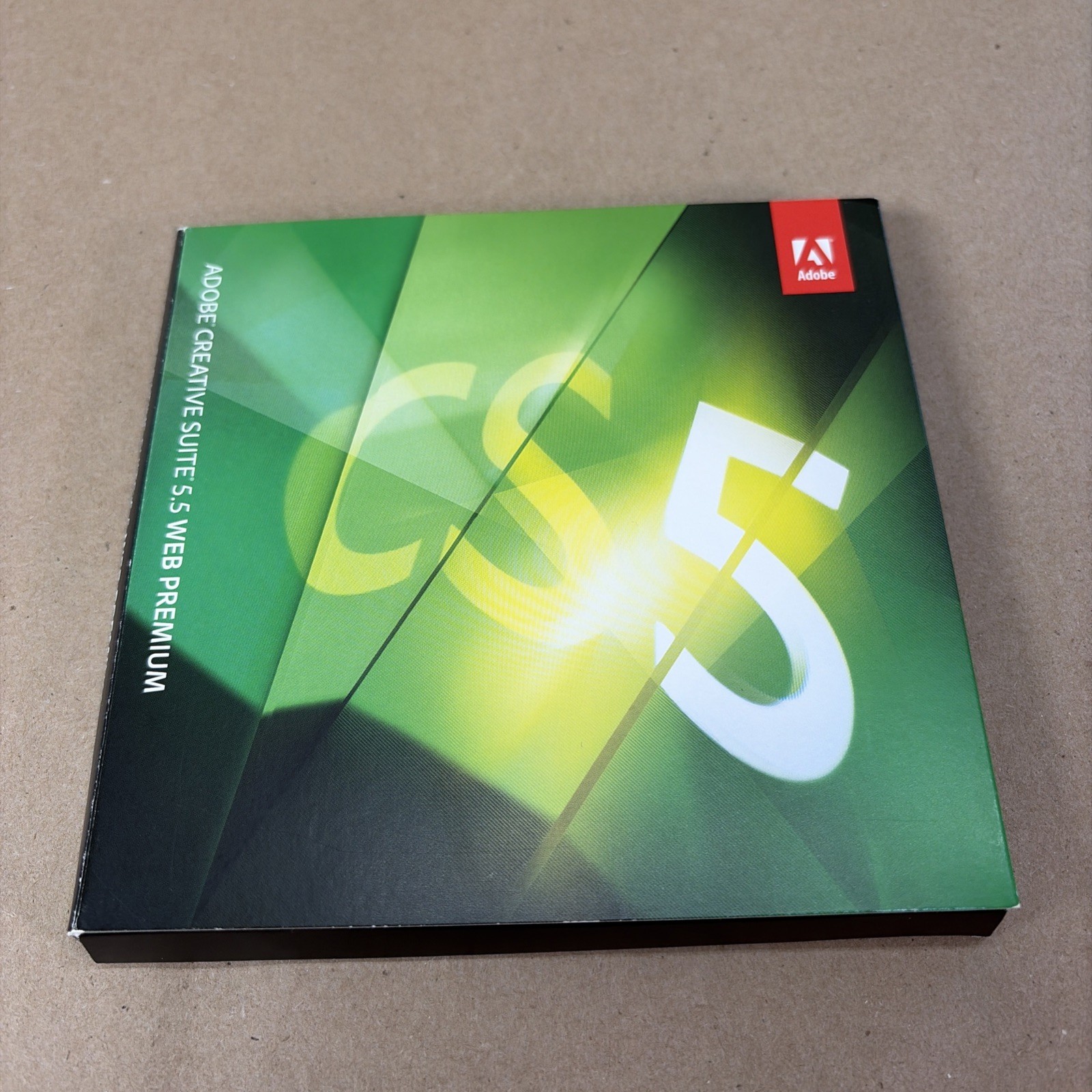 Adobe Creative Suite 5.5 Web Premium CS5.5 for Windows 2 DVD Set w/ Serial READ